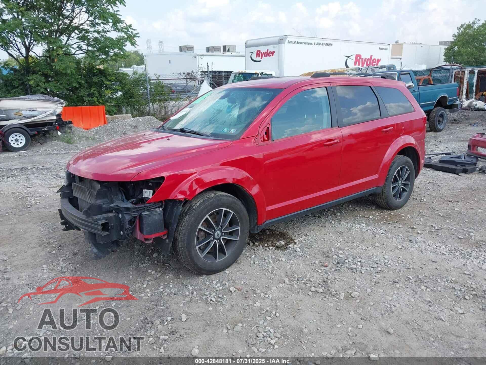 DODGE JOURNEY 2018 - 3C4PDCAB9JT288738