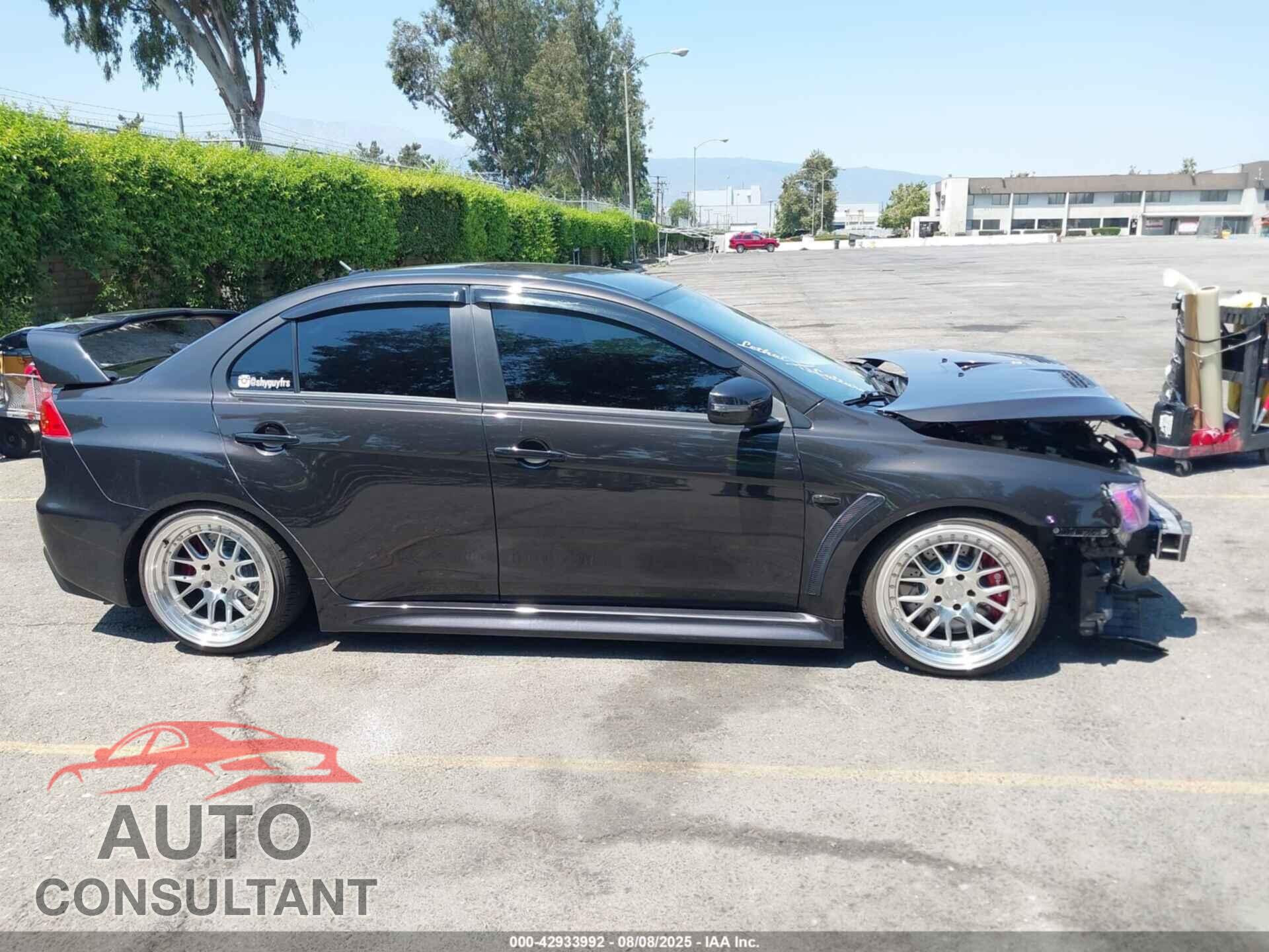 MITSUBISHI LANCER EVOLUTION 2015 - JA32W8FV3FU008103