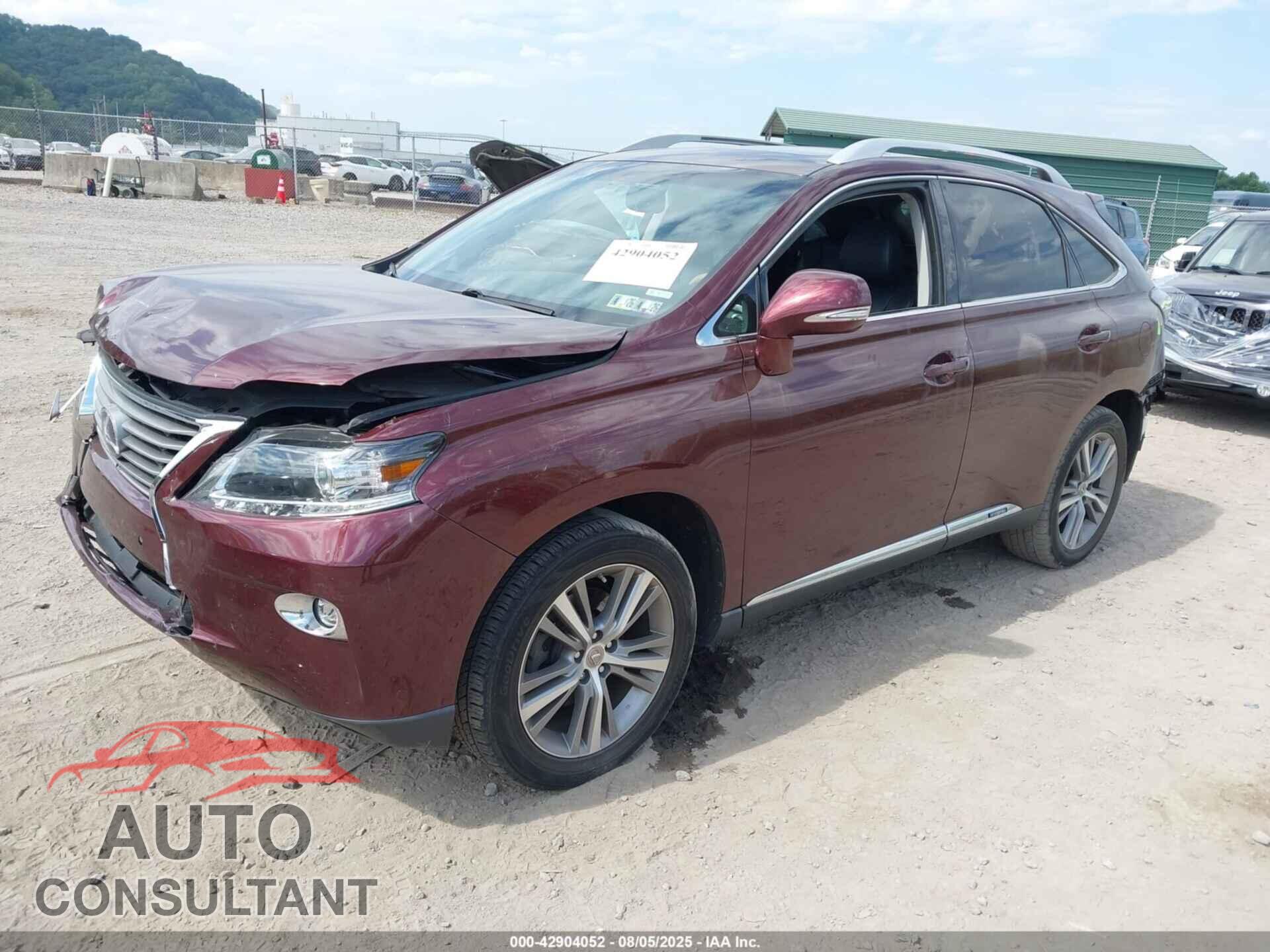 LEXUS RX 450H 2015 - 2T2BC1BA3FC010298