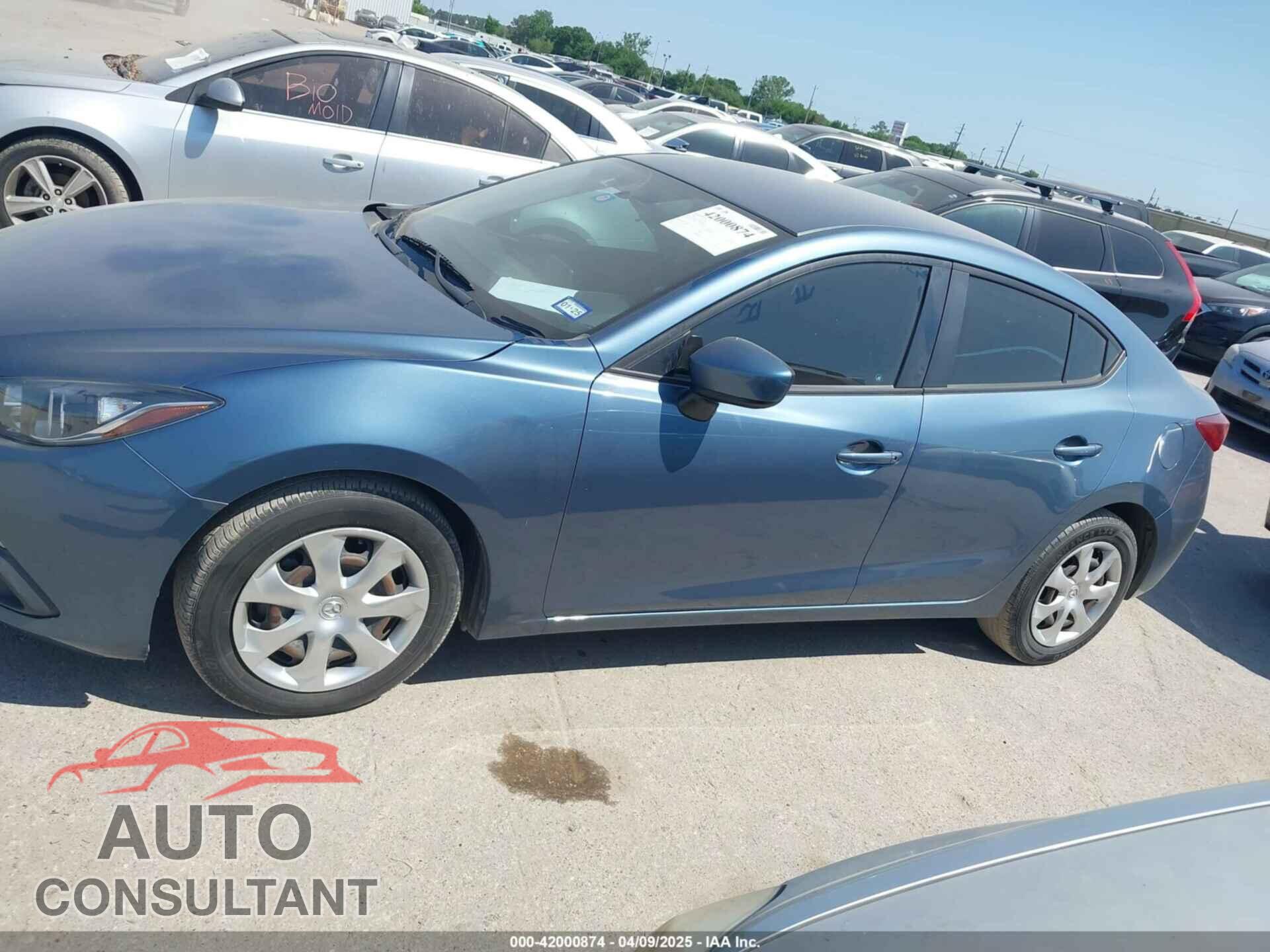 MAZDA MAZDA3 2016 - 3MZBM1T78GM285465