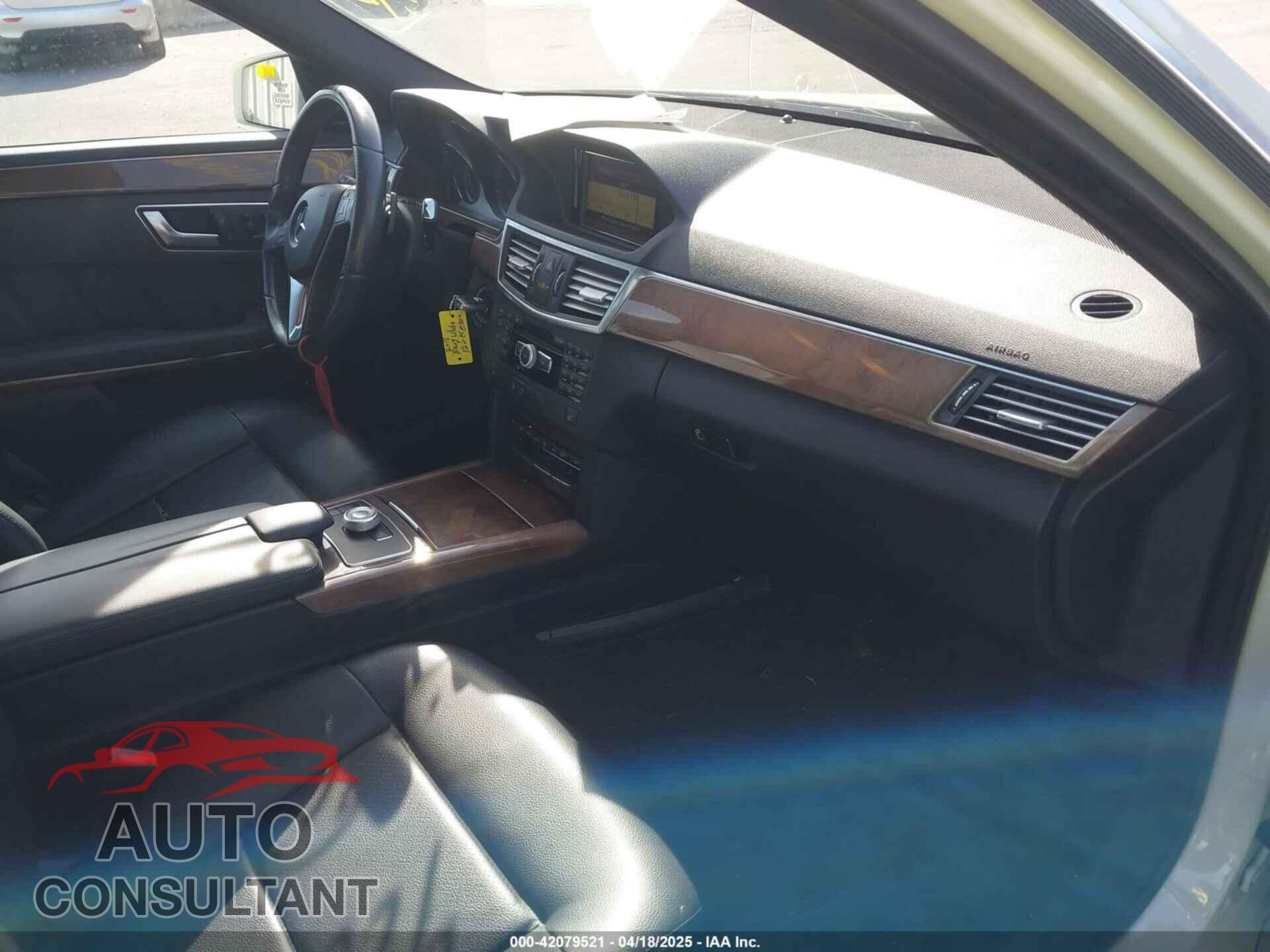 MERCEDES-BENZ E 350 2012 - WDDHF8JB2CA619686