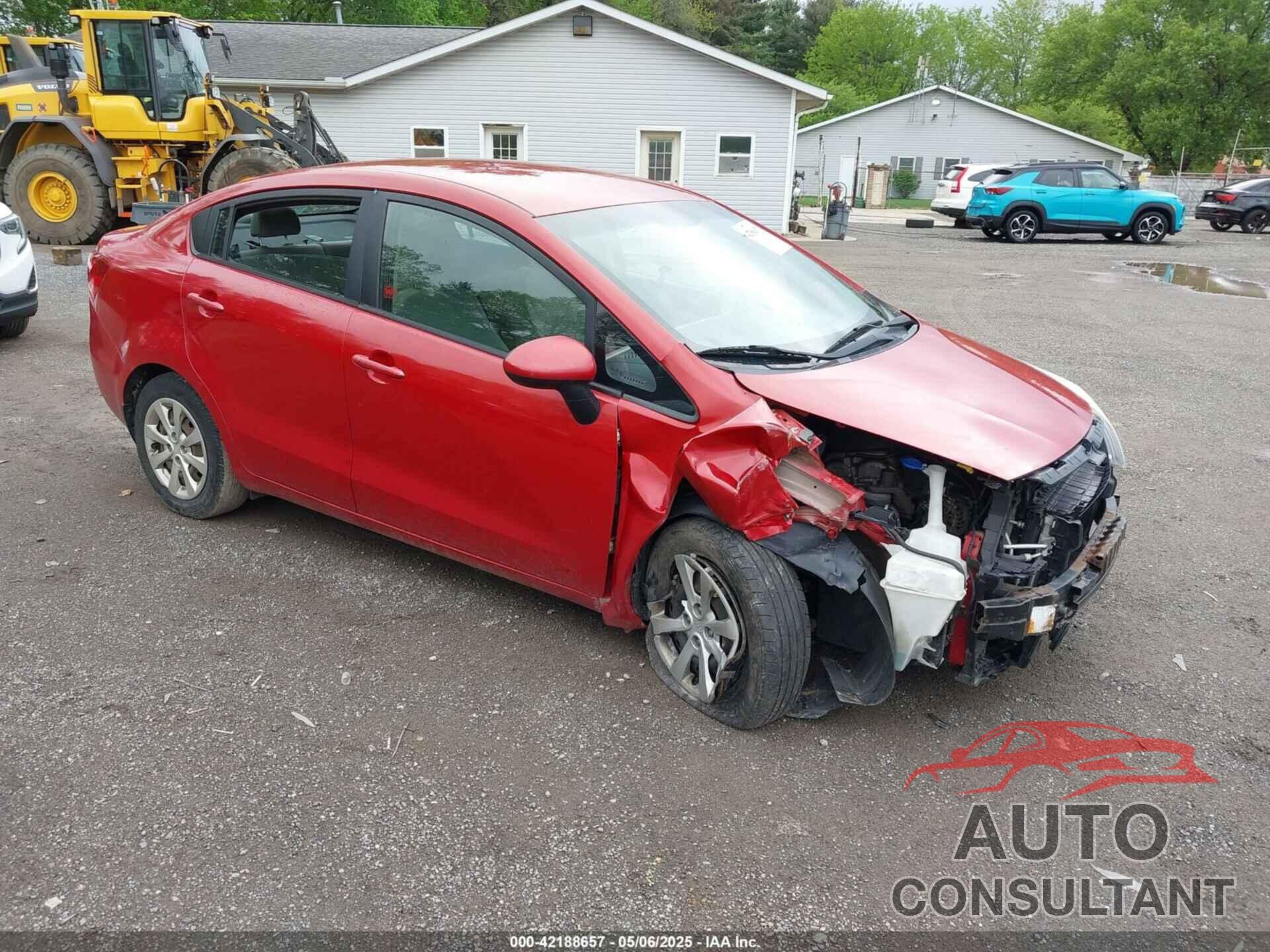 KIA RIO 2014 - KNADM4A3XE6419612