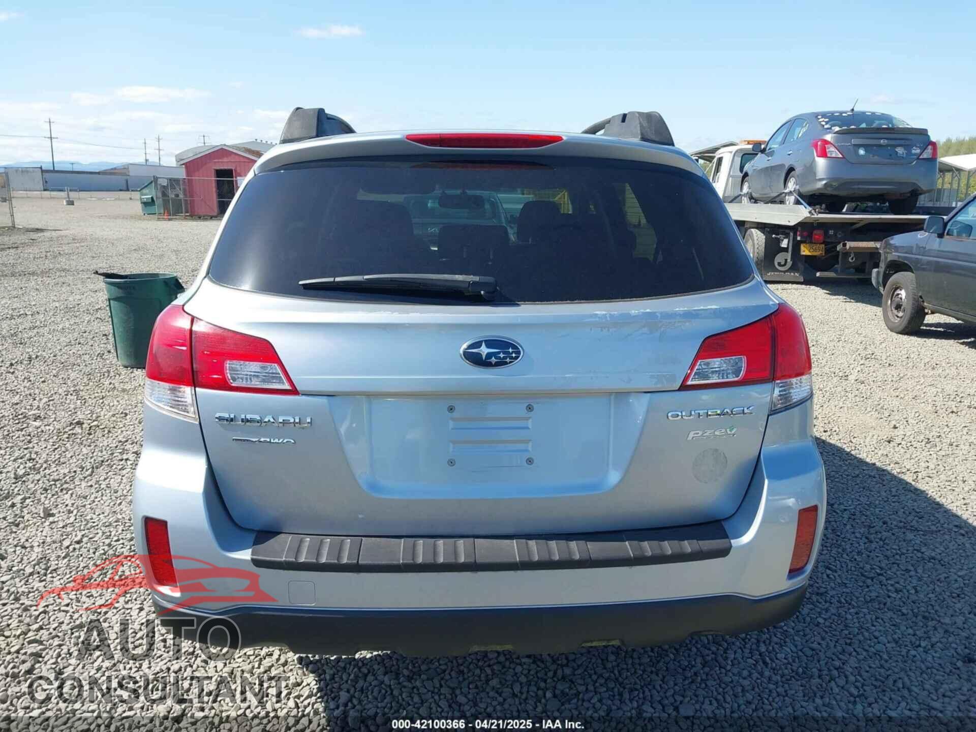 SUBARU OUTBACK 2013 - 4S4BRBAC9D3310733