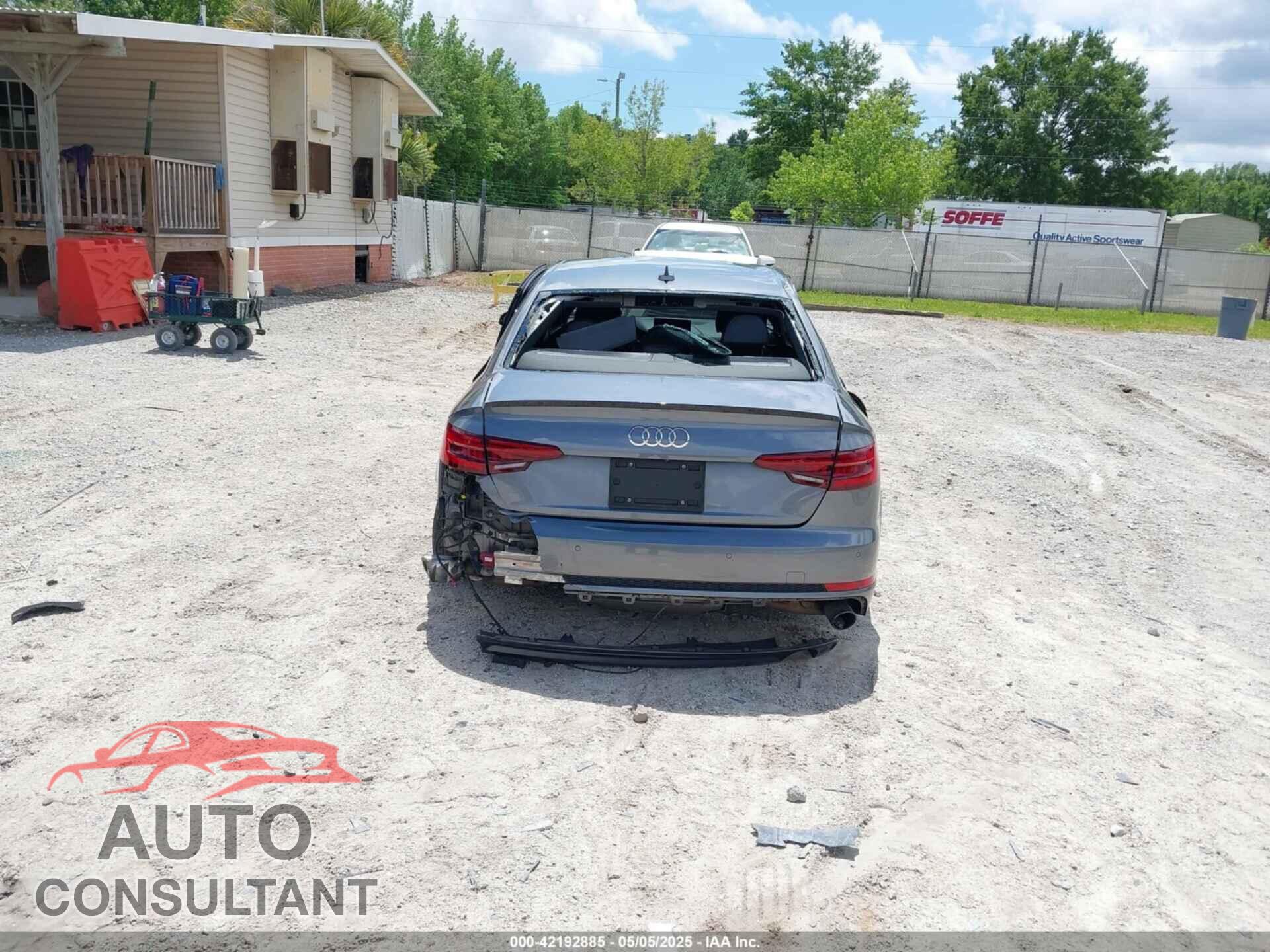 AUDI A4 2018 - WAUENAF4XJA095831