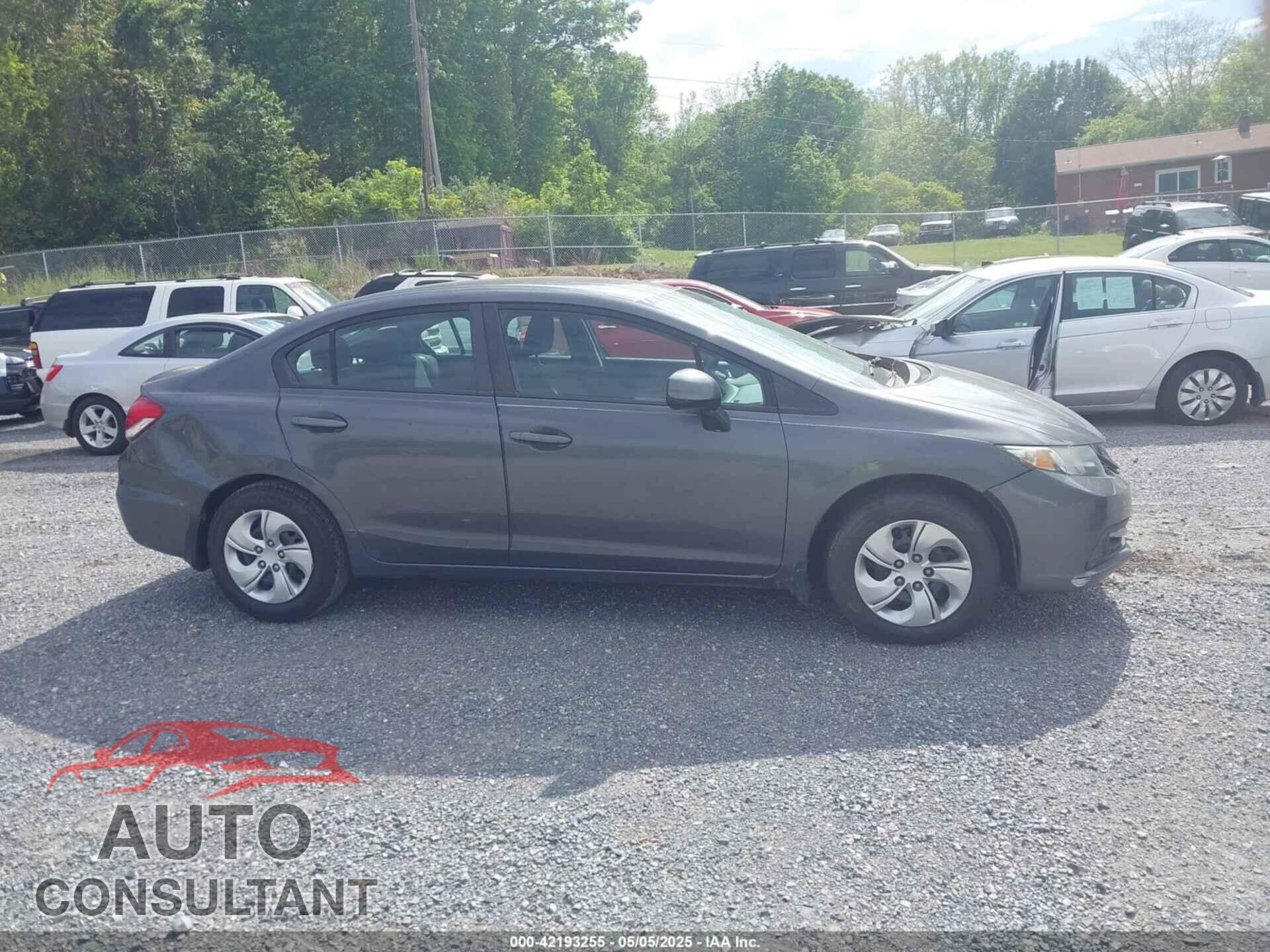 HONDA CIVIC 2013 - 2HGFB2F54DH574932