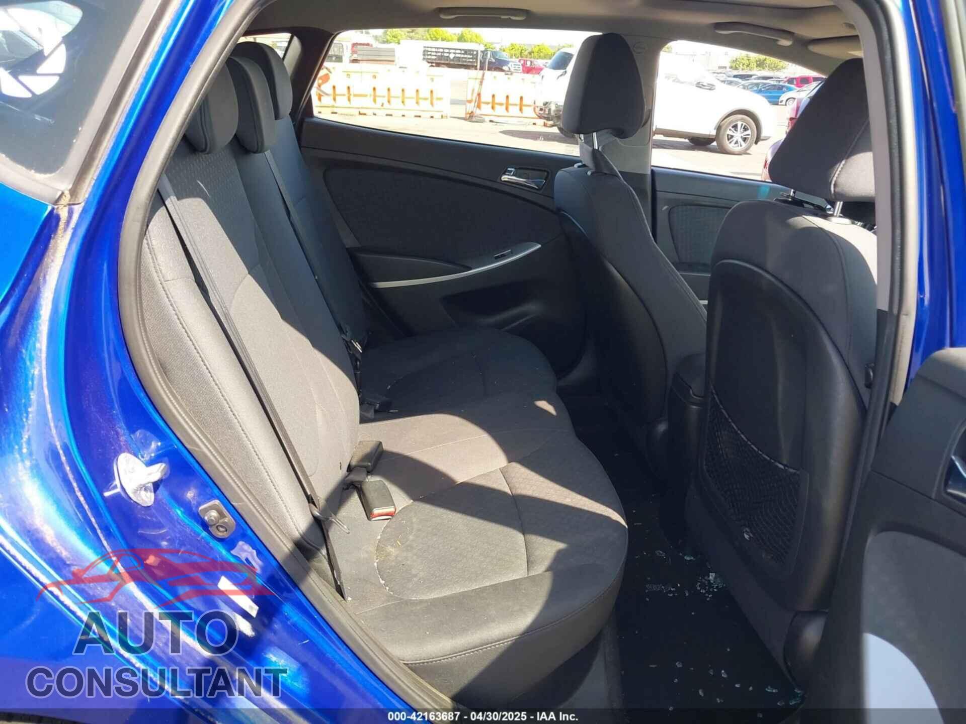 HYUNDAI ACCENT 2014 - KMHCU5AE6EU160100