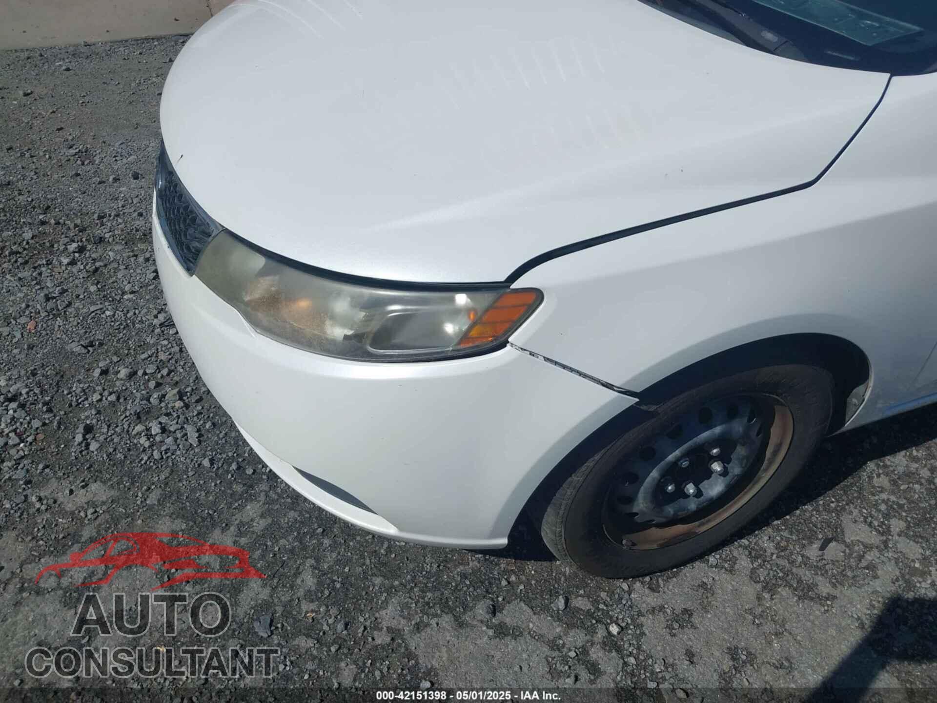 KIA FORTE 2011 - KNAFU4A22B5359181