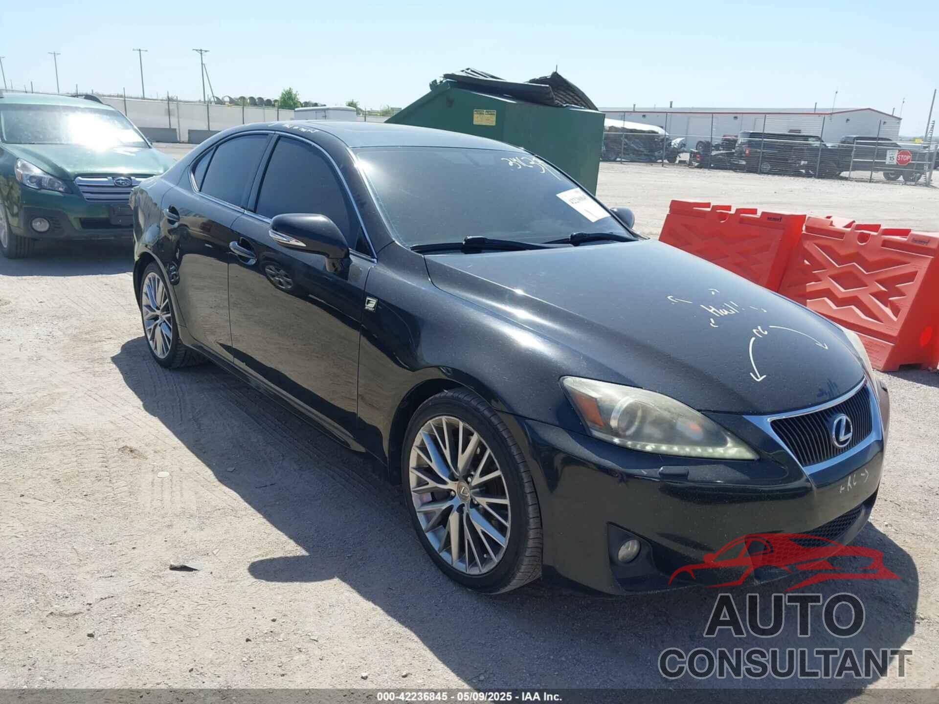 LEXUS IS 350 2011 - JTHBE5C29B5027237