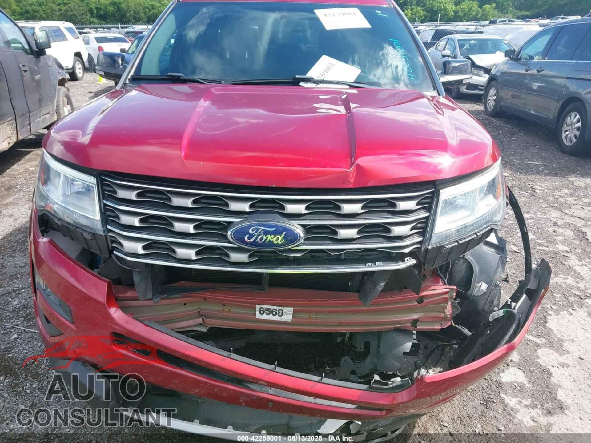 FORD EXPLORER 2017 - 1FM5K7D87HGB87468