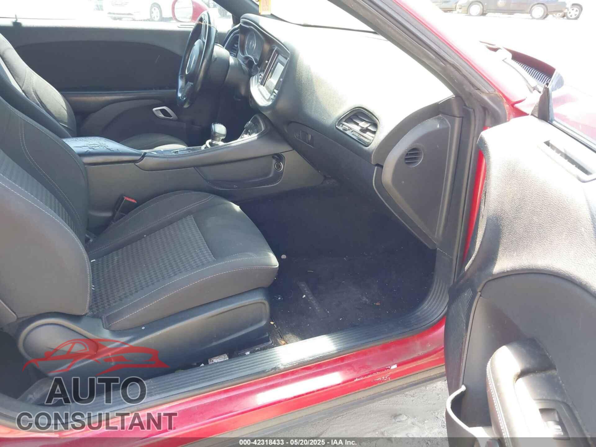 DODGE CHALLENGER 2015 - 2C3CDZAG7FH733852