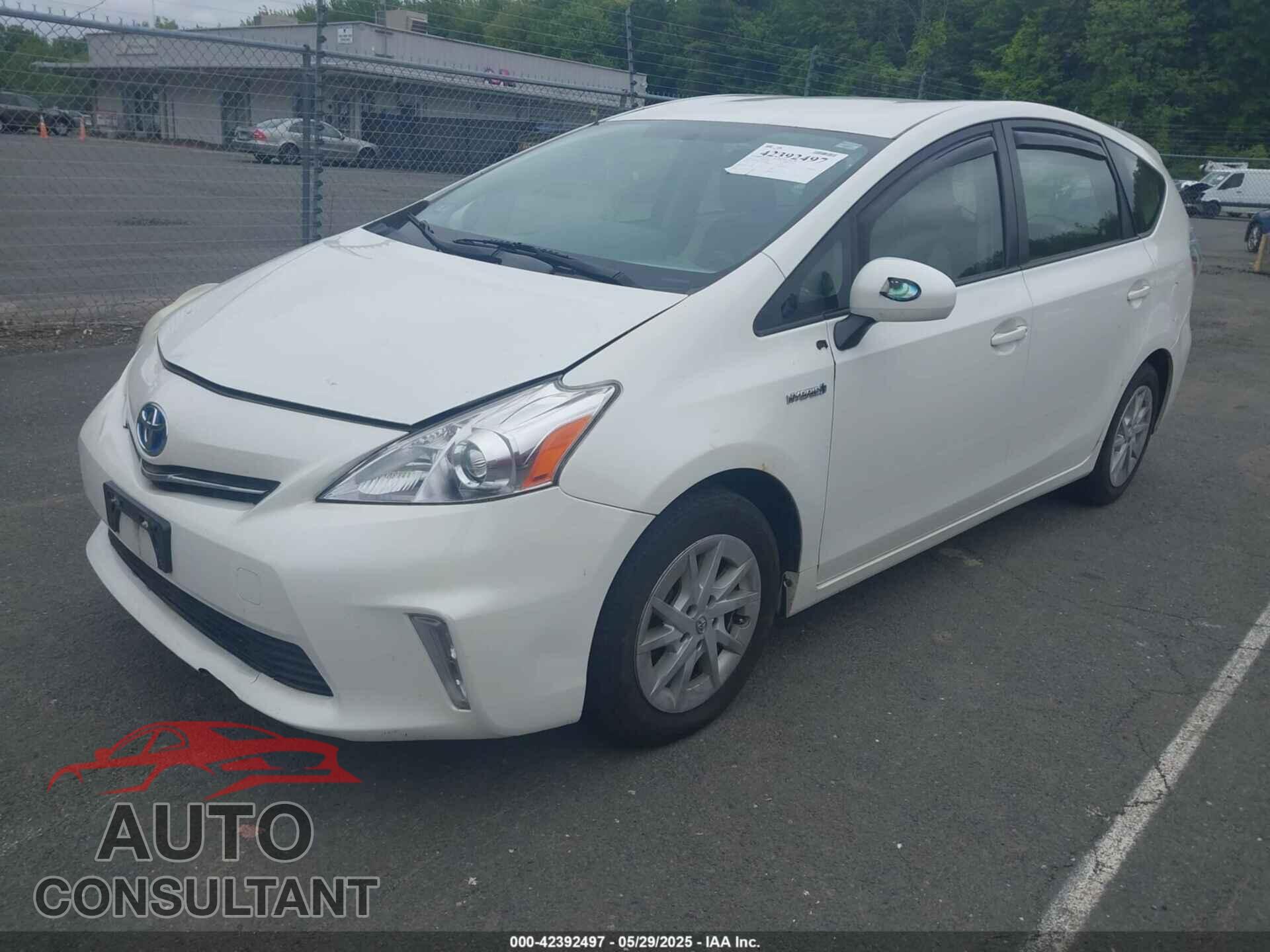 TOYOTA PRIUS V 2013 - JTDZN3EU7D3190681