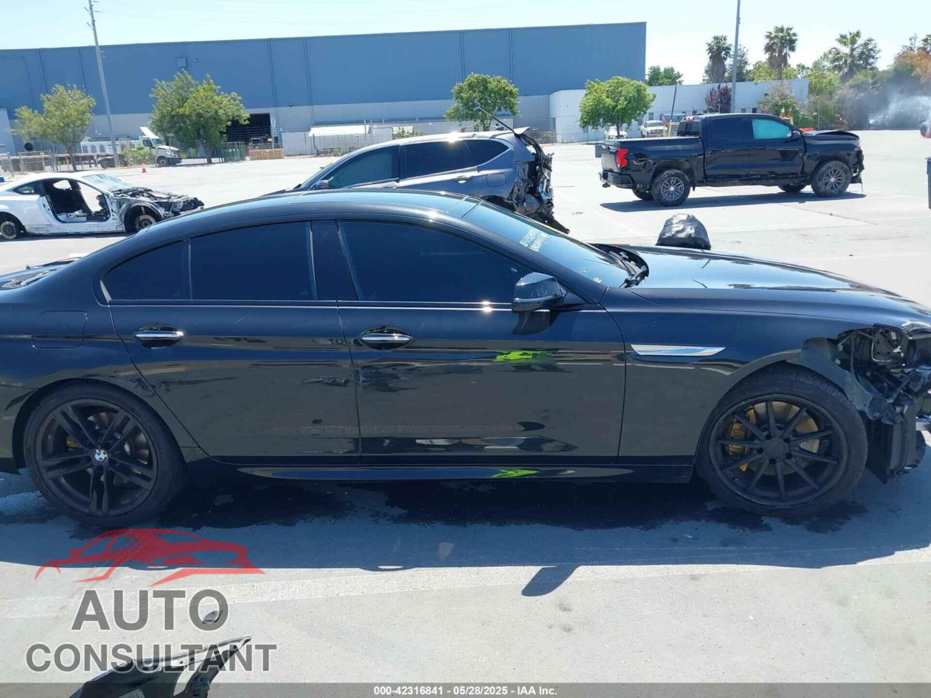 BMW 650I GRAN COUPE 2016 - WBA6D4C52GD977458