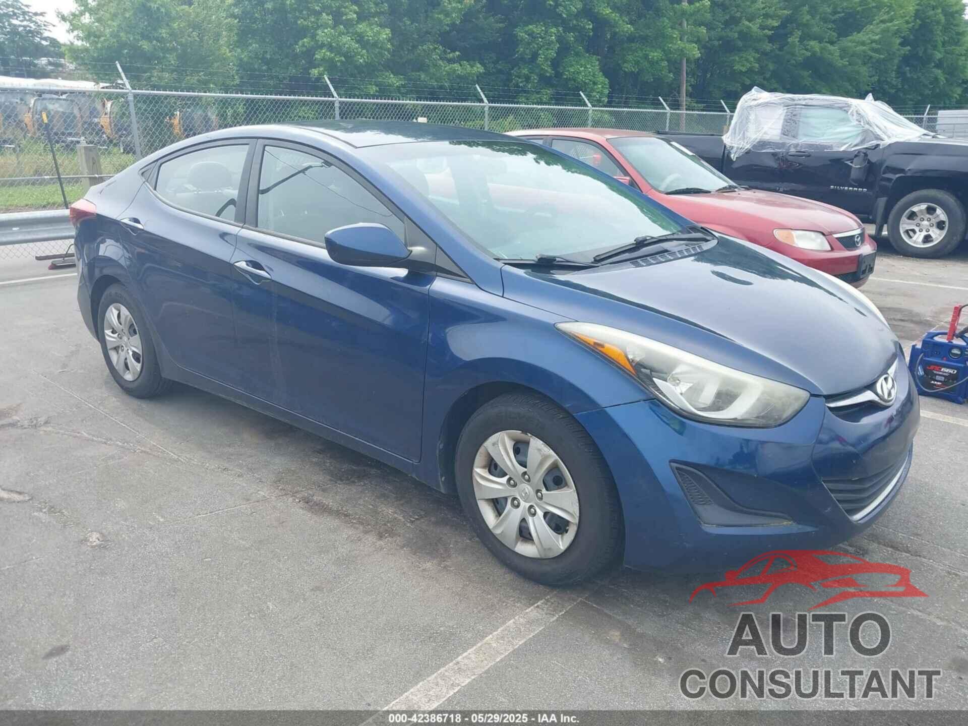 HYUNDAI ELANTRA 2016 - 5NPDH4AE6GH663582
