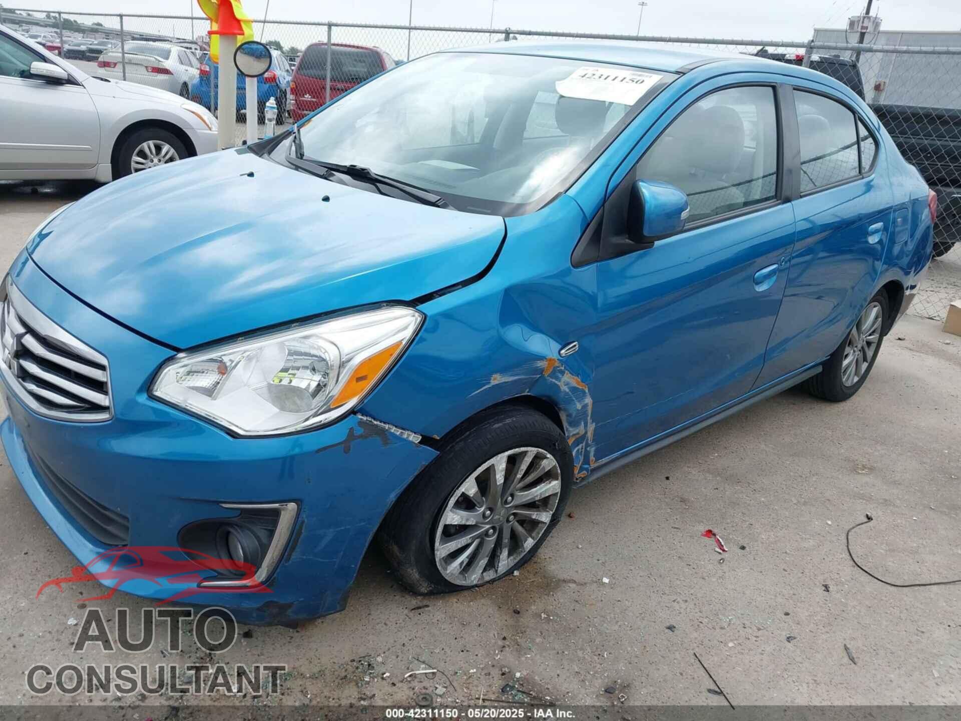 MITSUBISHI MIRAGE G4 2019 - ML32F4FJ3KHF12974