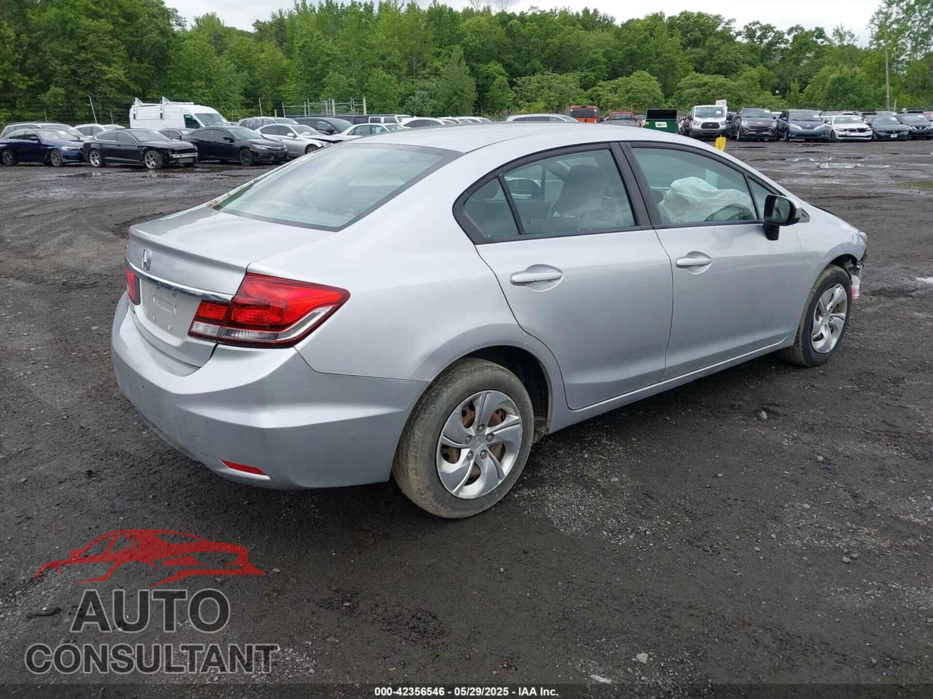 HONDA CIVIC 2014 - 19XFB2F52EE262992