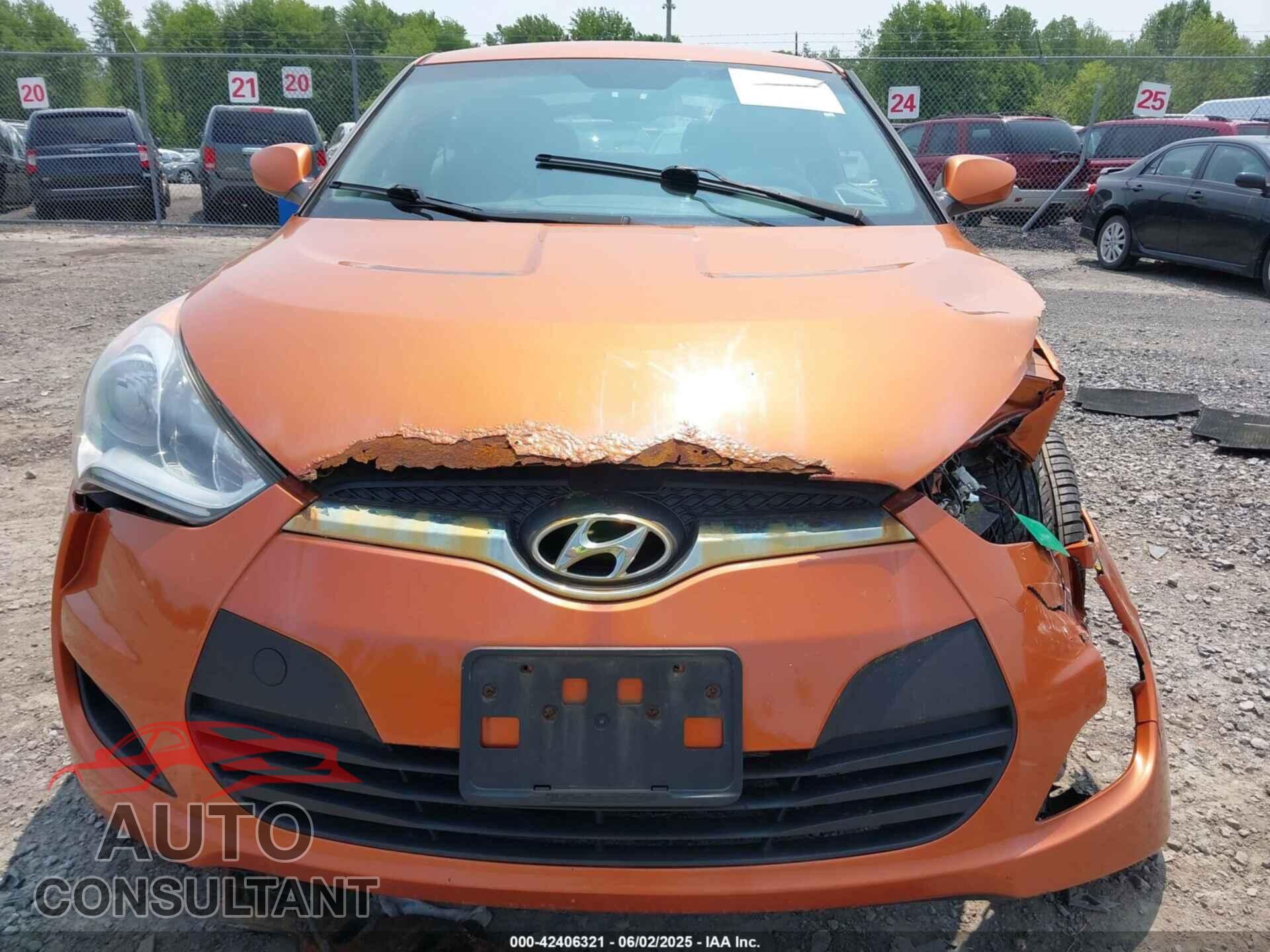 HYUNDAI VELOSTER 2012 - KMHTC6AD0CU043402