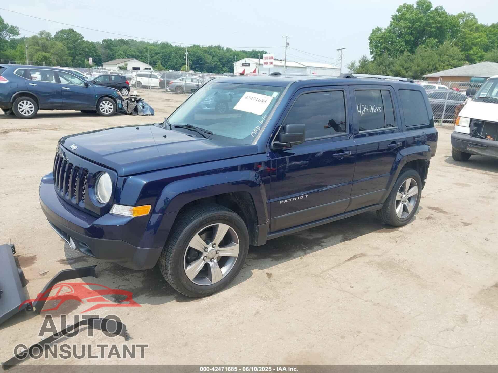 JEEP PATRIOT 2017 - 1C4NJPFA0HD136645