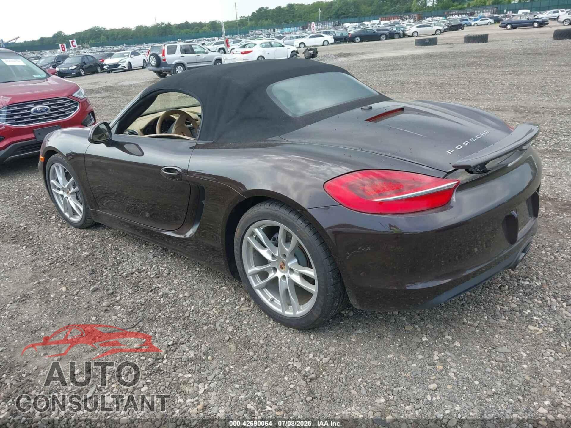 PORSCHE BOXSTER 2014 - WP0CA2A81ES121030