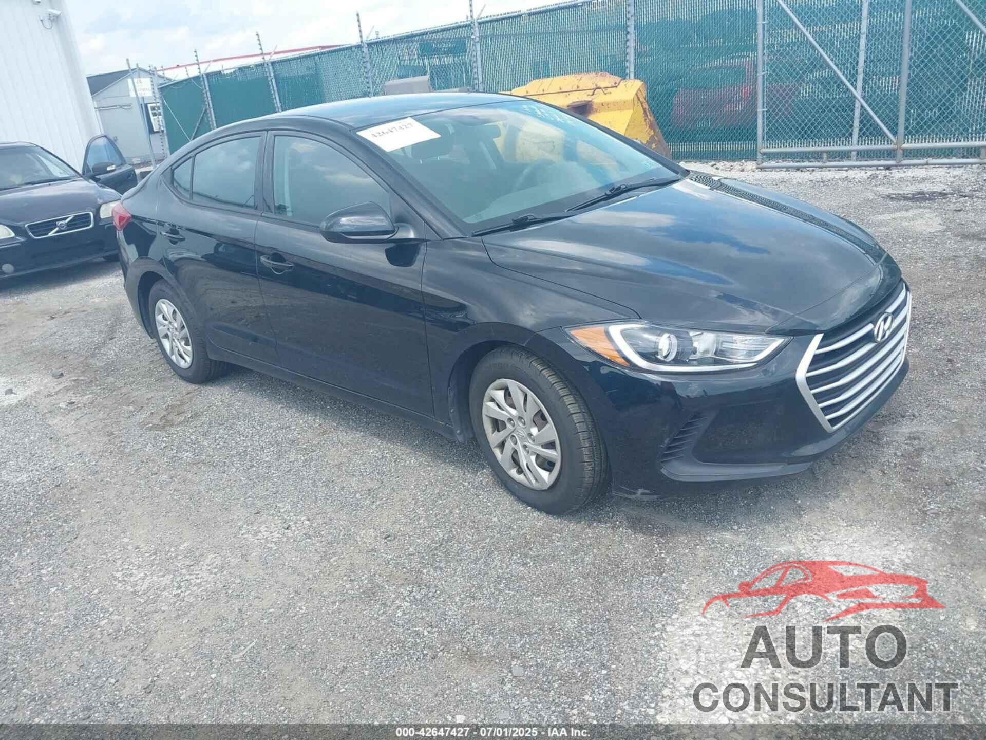 HYUNDAI ELANTRA 2018 - 5NPD74LF2JH280657