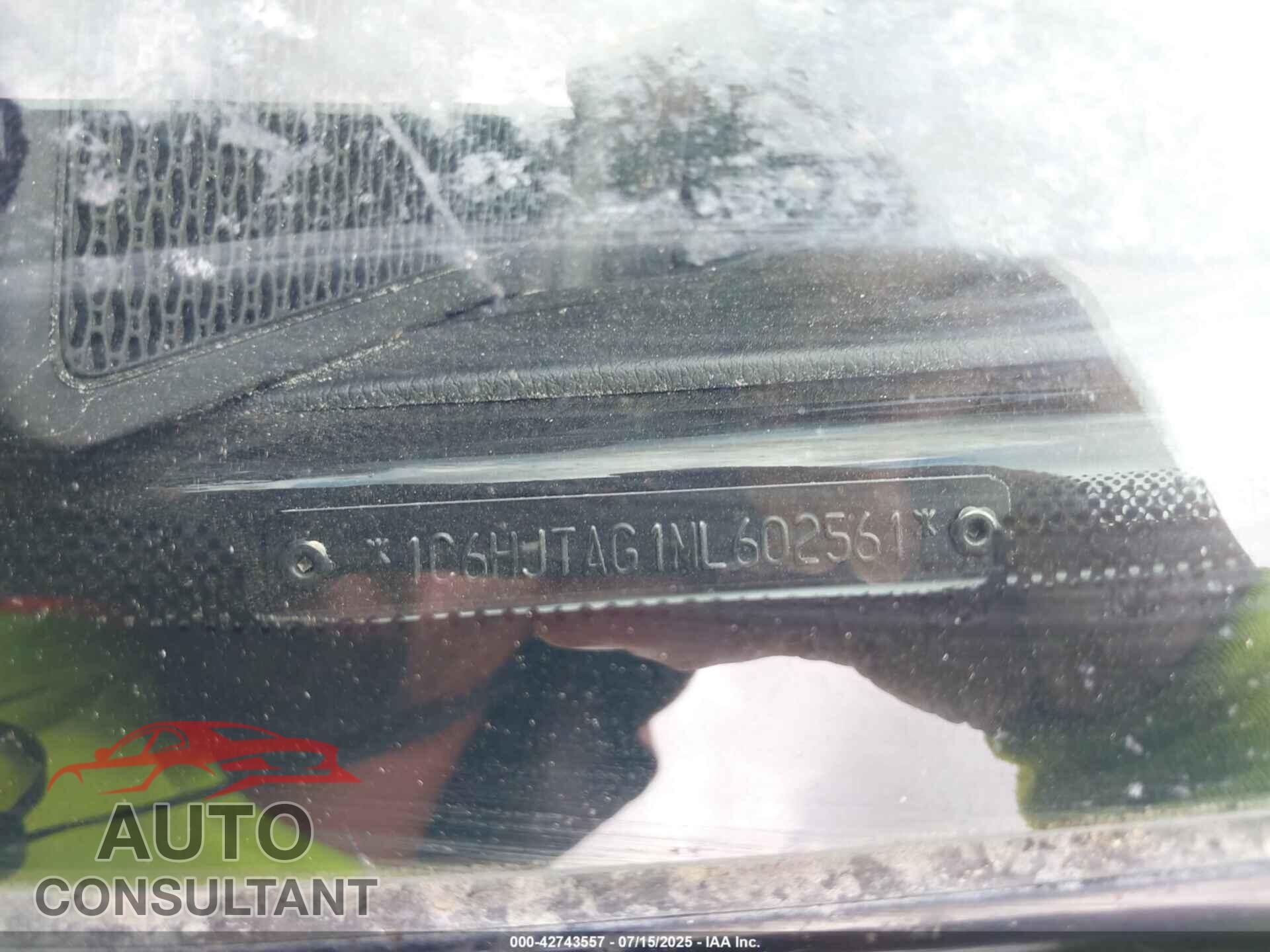 JEEP GLADIATOR 2021 - 1C6HJTAG1ML602561