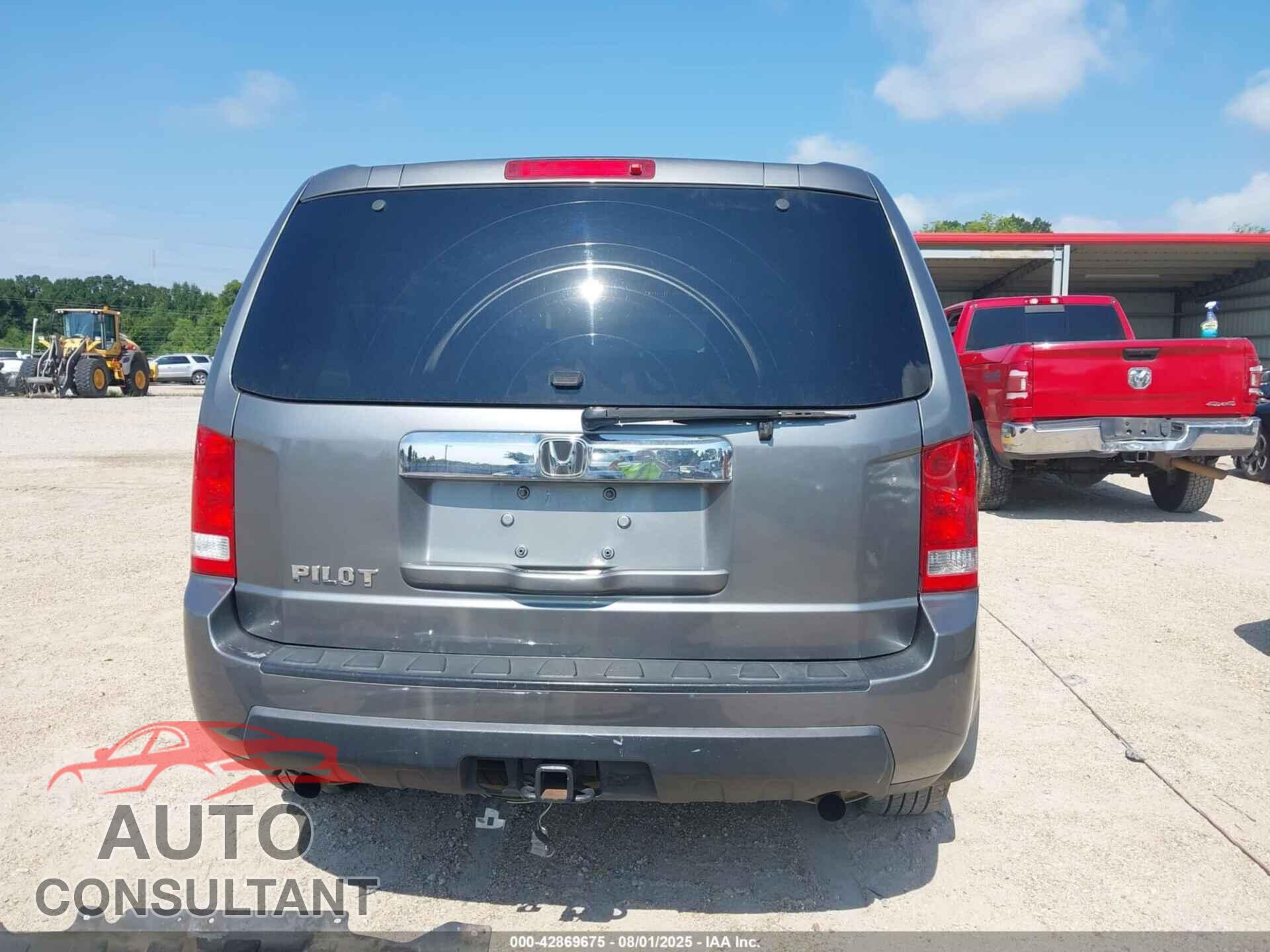 HONDA PILOT 2009 - 5FNYF38289B005180