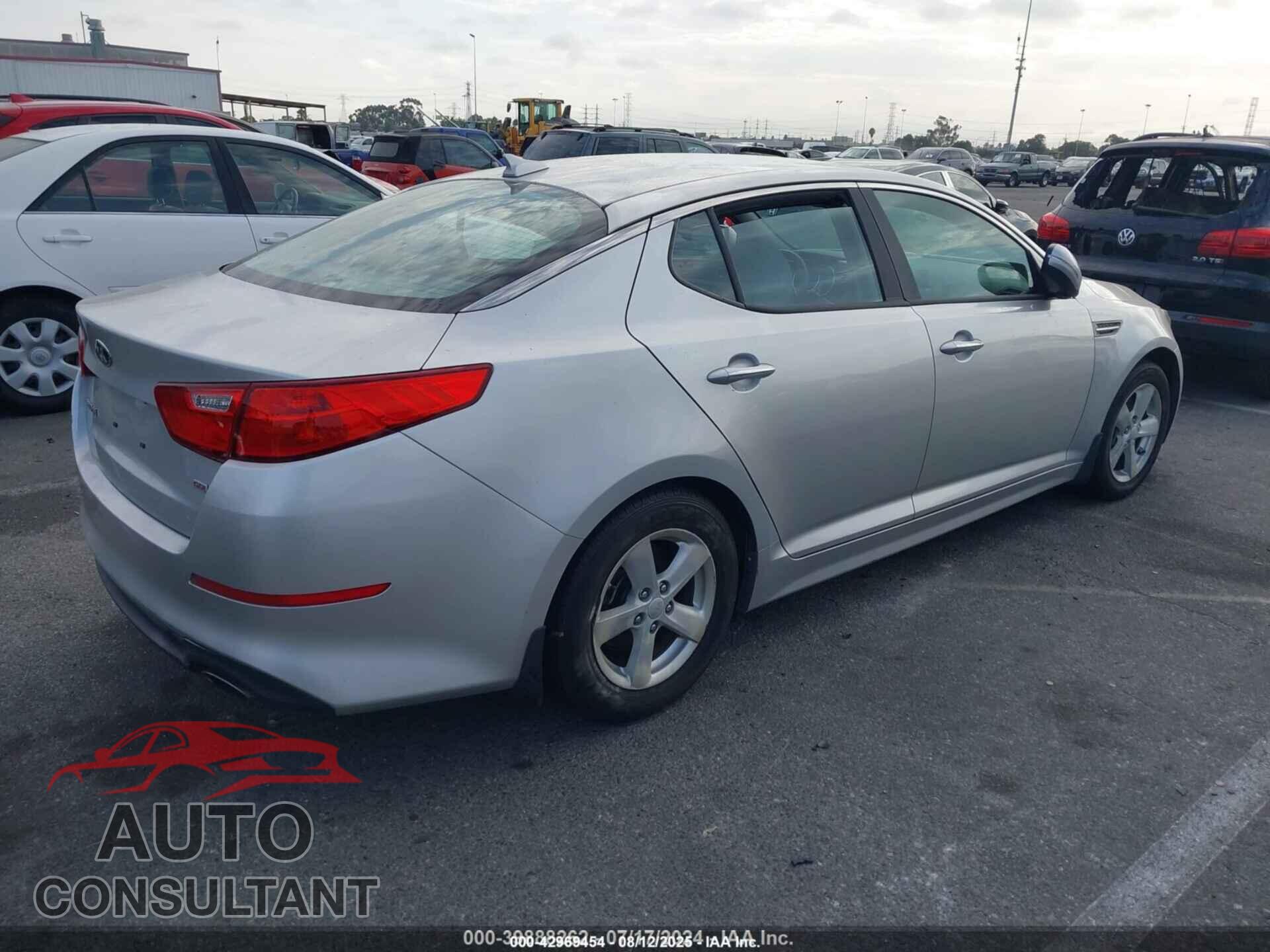 KIA OPTIMA 2014 - KNAGM4A75E5476919