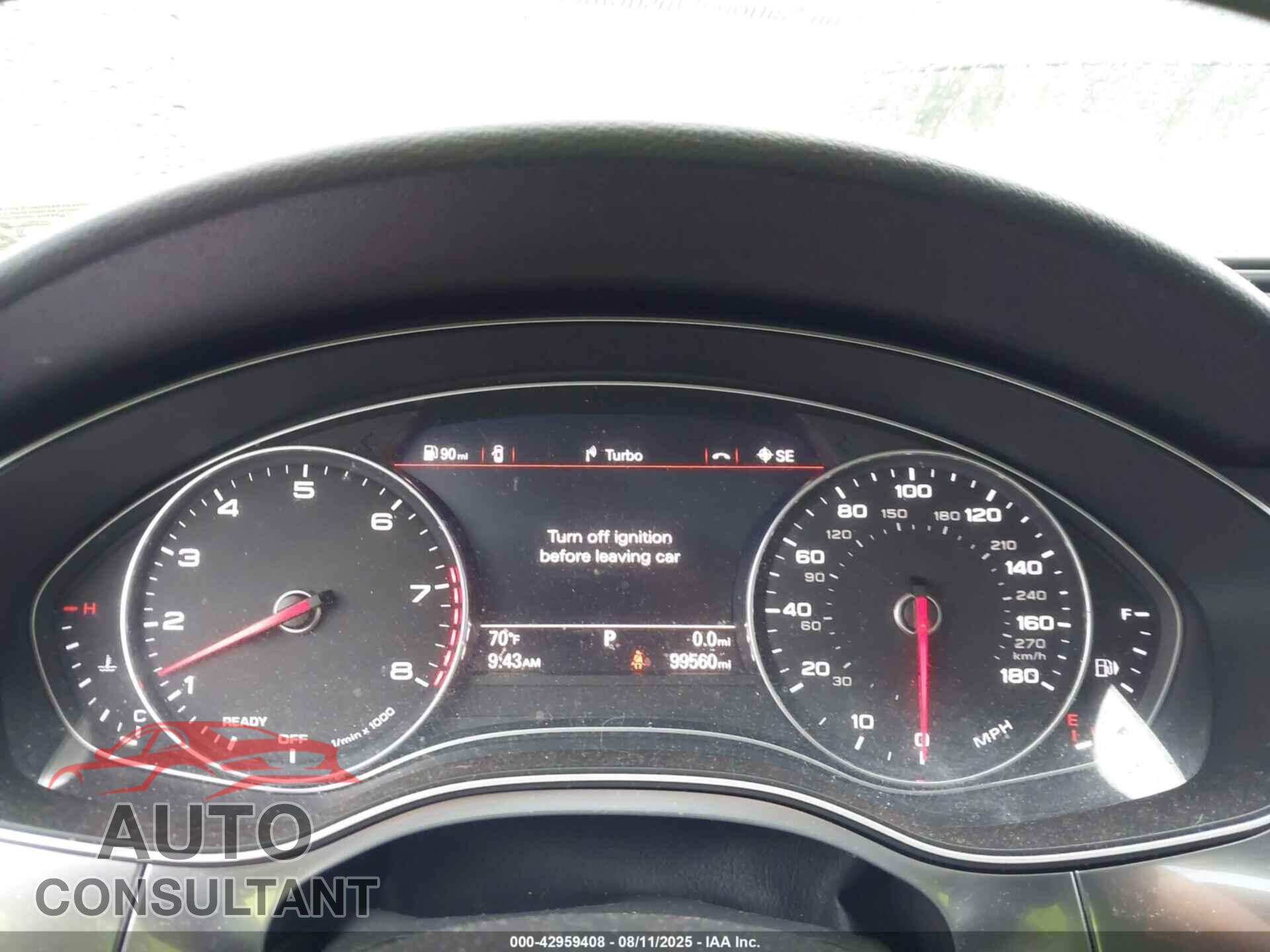 AUDI A6 2018 - WAUG8AFC1JN028793