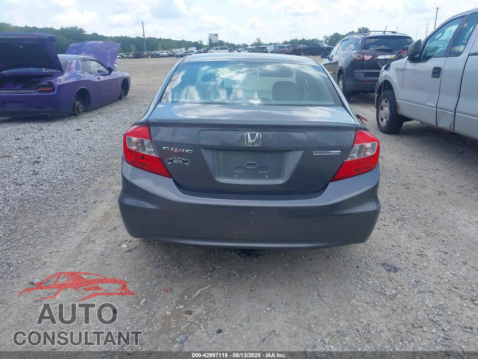 HONDA CIVIC 2012 - 19XFB5F52CE003353