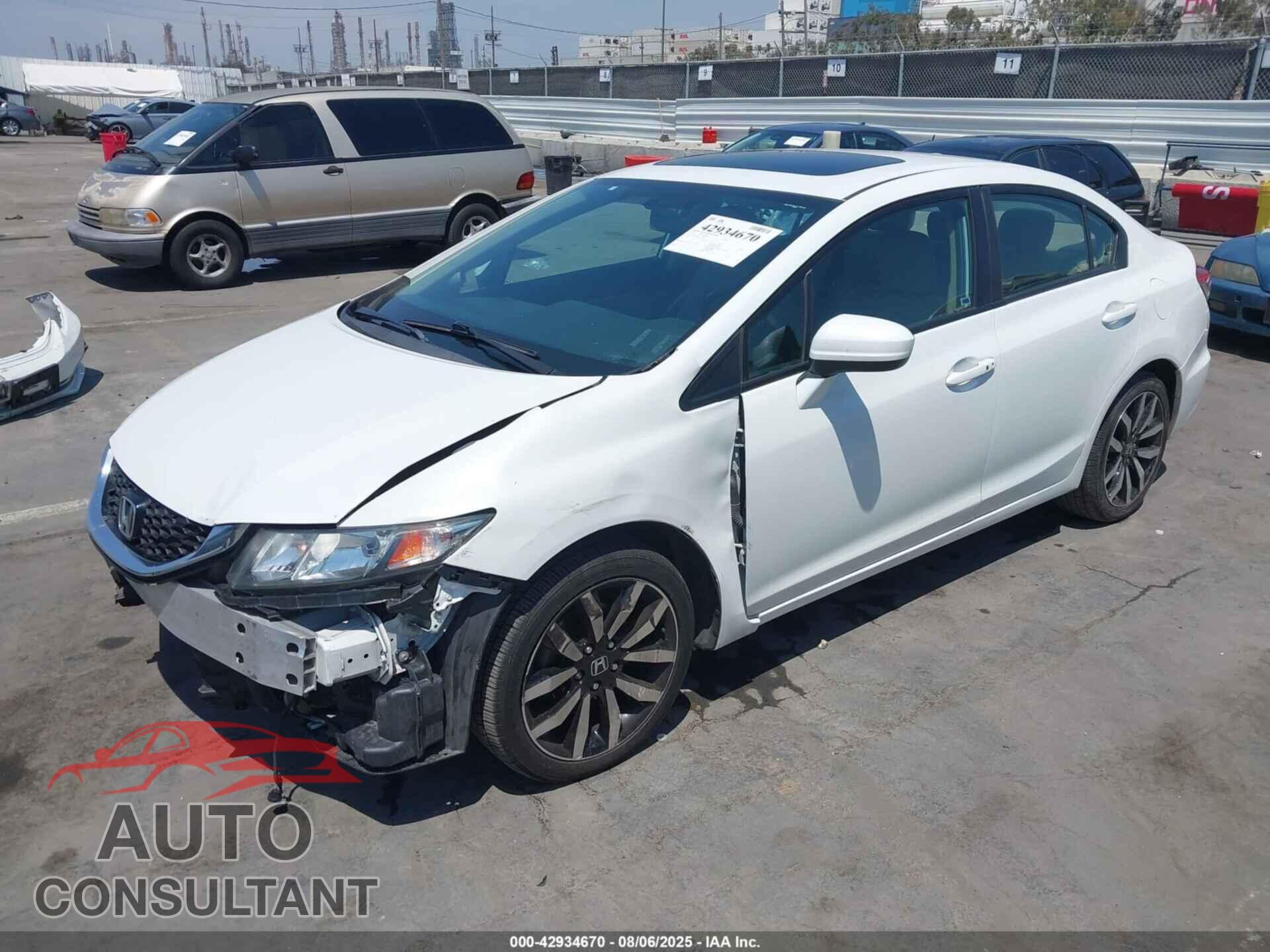 HONDA CIVIC 2015 - 19XFB2F95FE229246