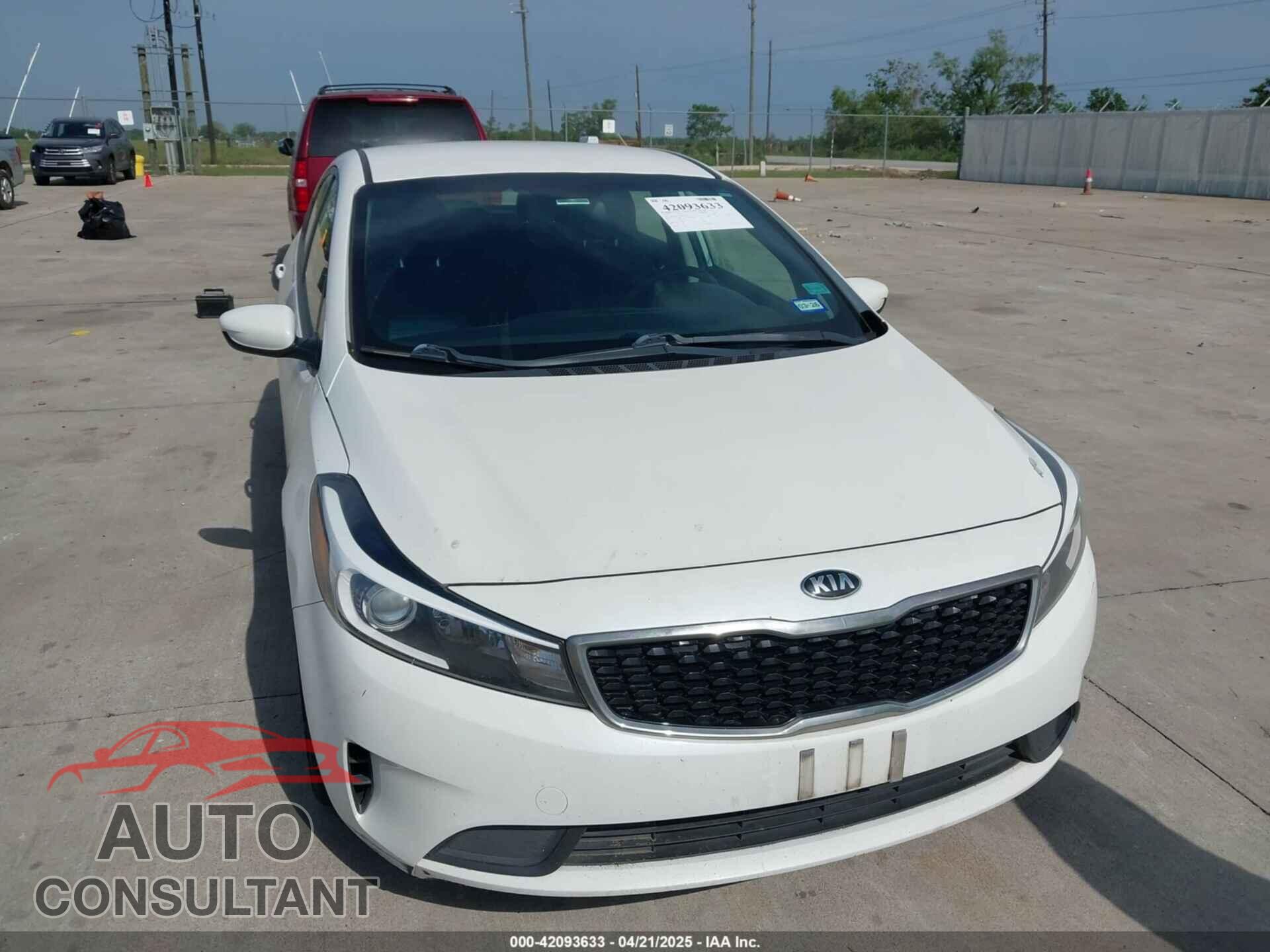 KIA FORTE 2017 - 3KPFL4A73HE083270
