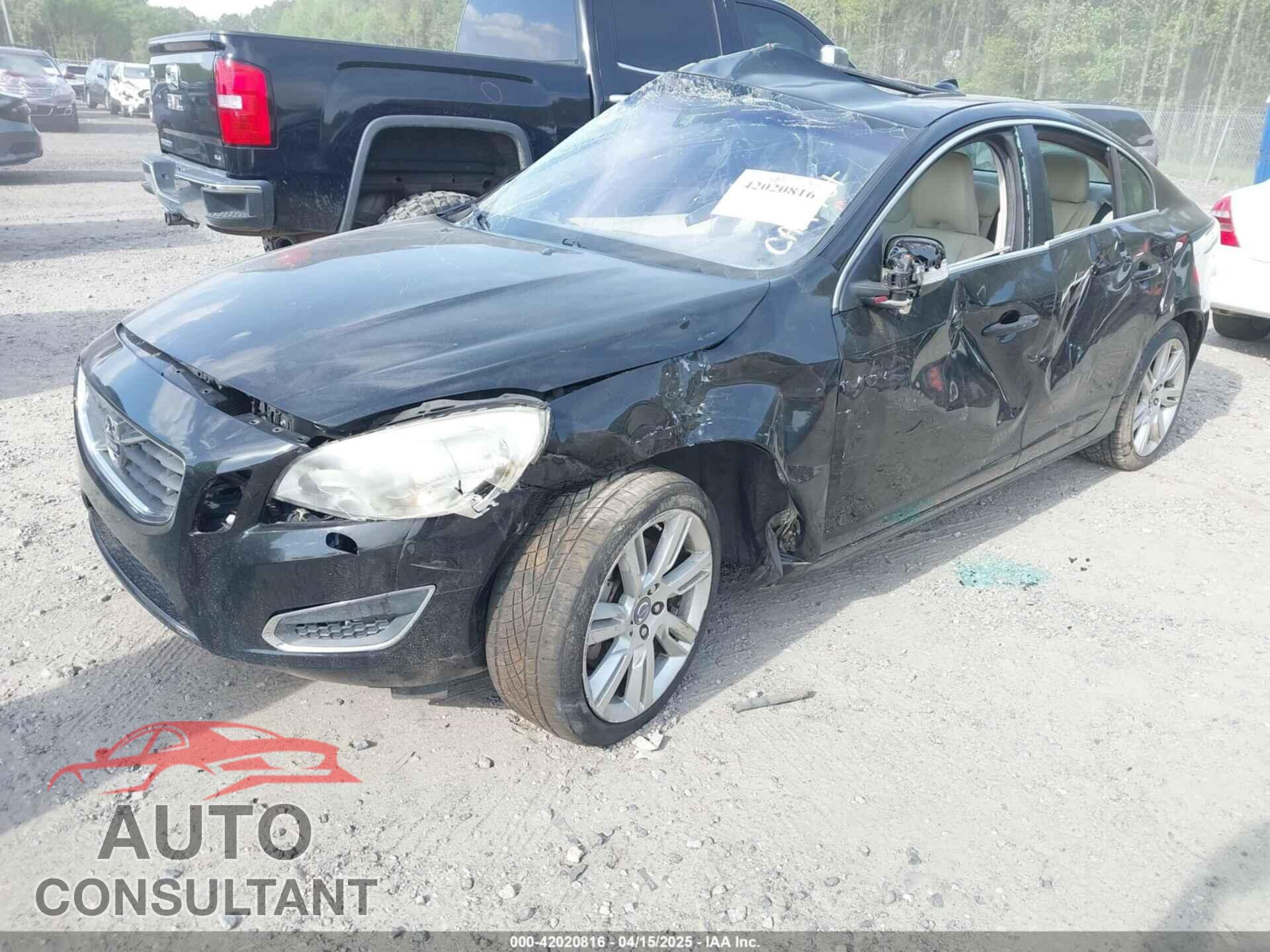 VOLVO S60 2012 - YV1902FH9C2120141
