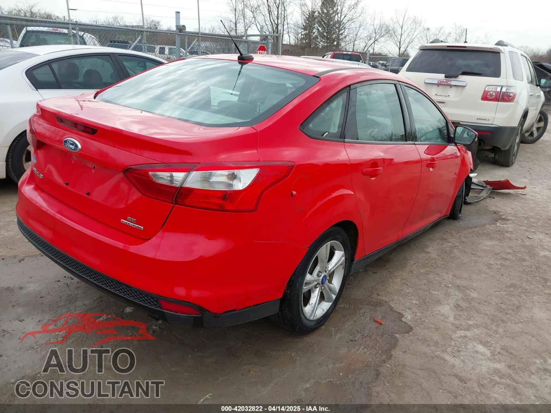 FORD FOCUS 2013 - 1FADP3F27DL261790