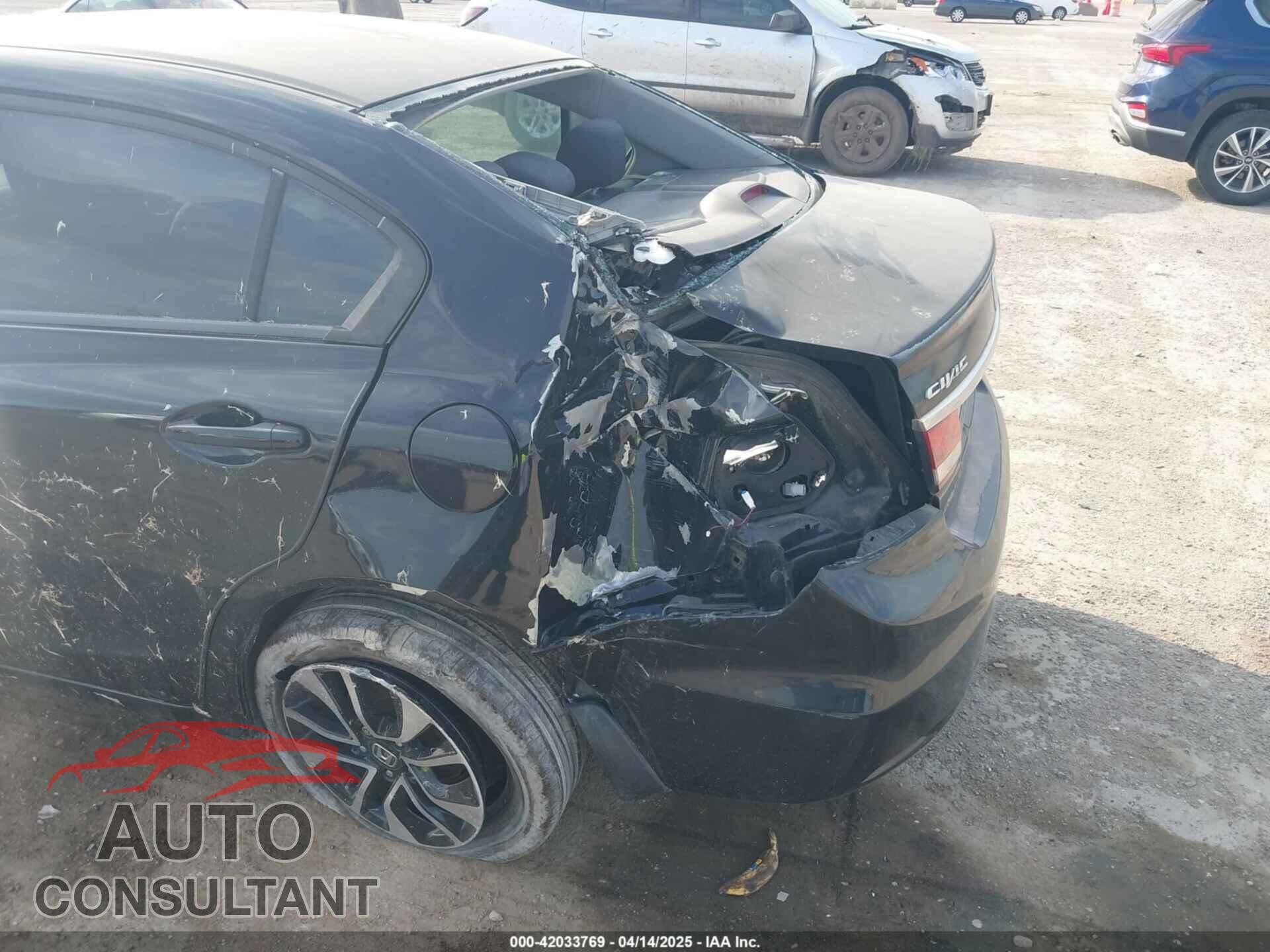 HONDA CIVIC 2013 - 2HGFB2F88DH538154