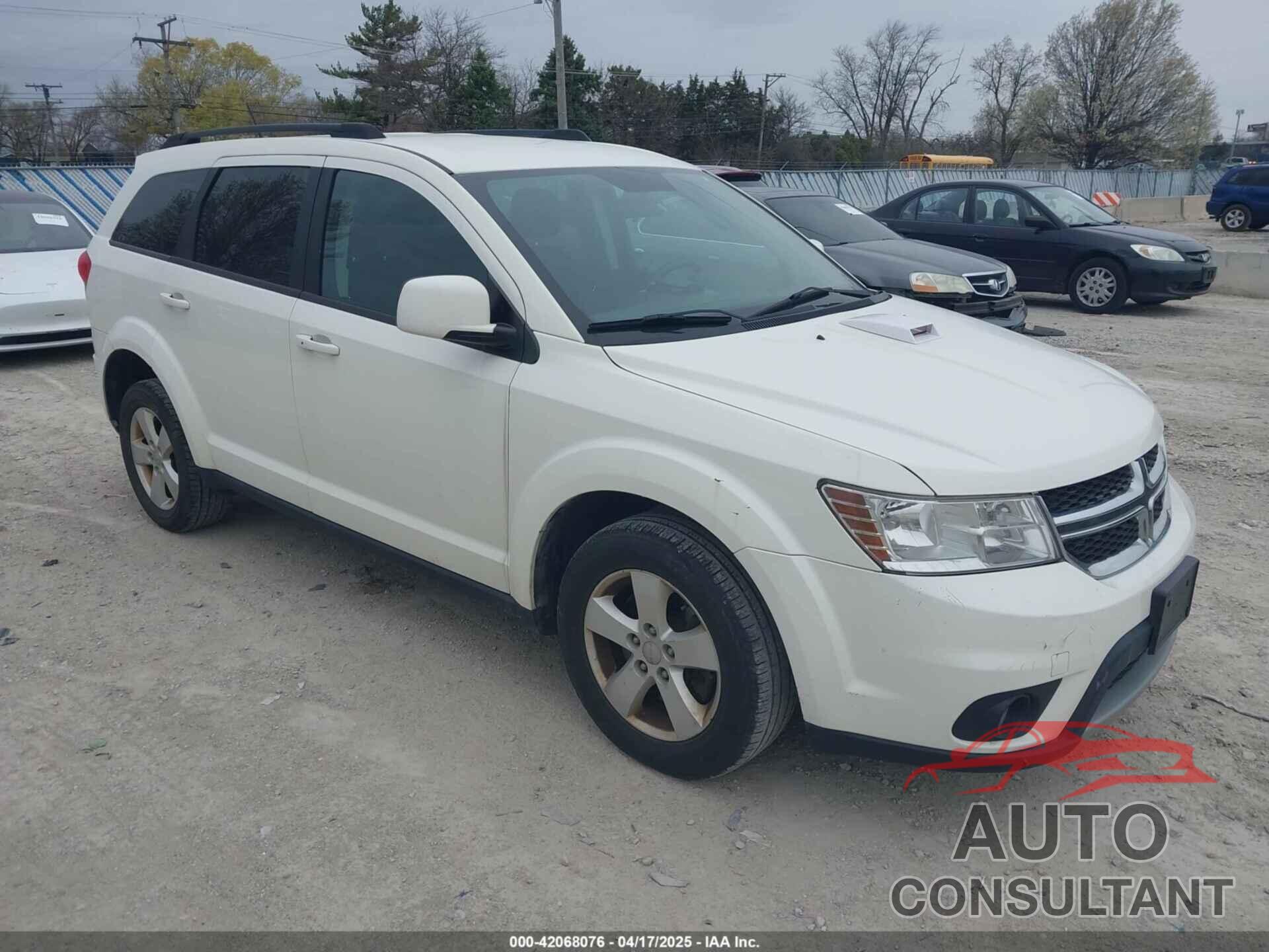 DODGE JOURNEY 2012 - 3C4PDCBG1CT360397