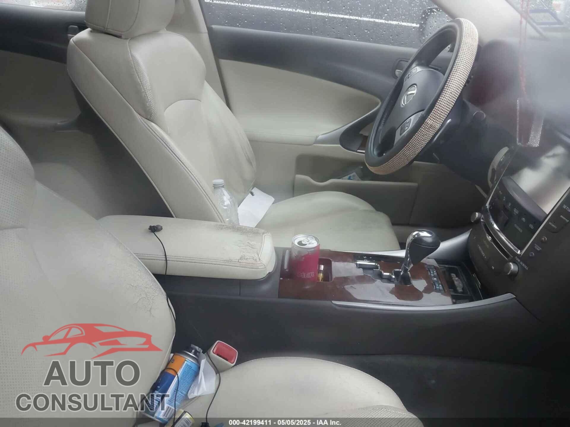 LEXUS IS 250 2013 - JTHBF5C26D5193277