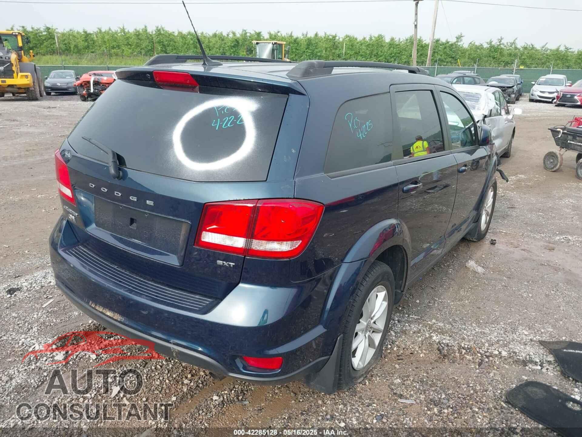 DODGE JOURNEY 2013 - 3C4PDCBB7DT556883