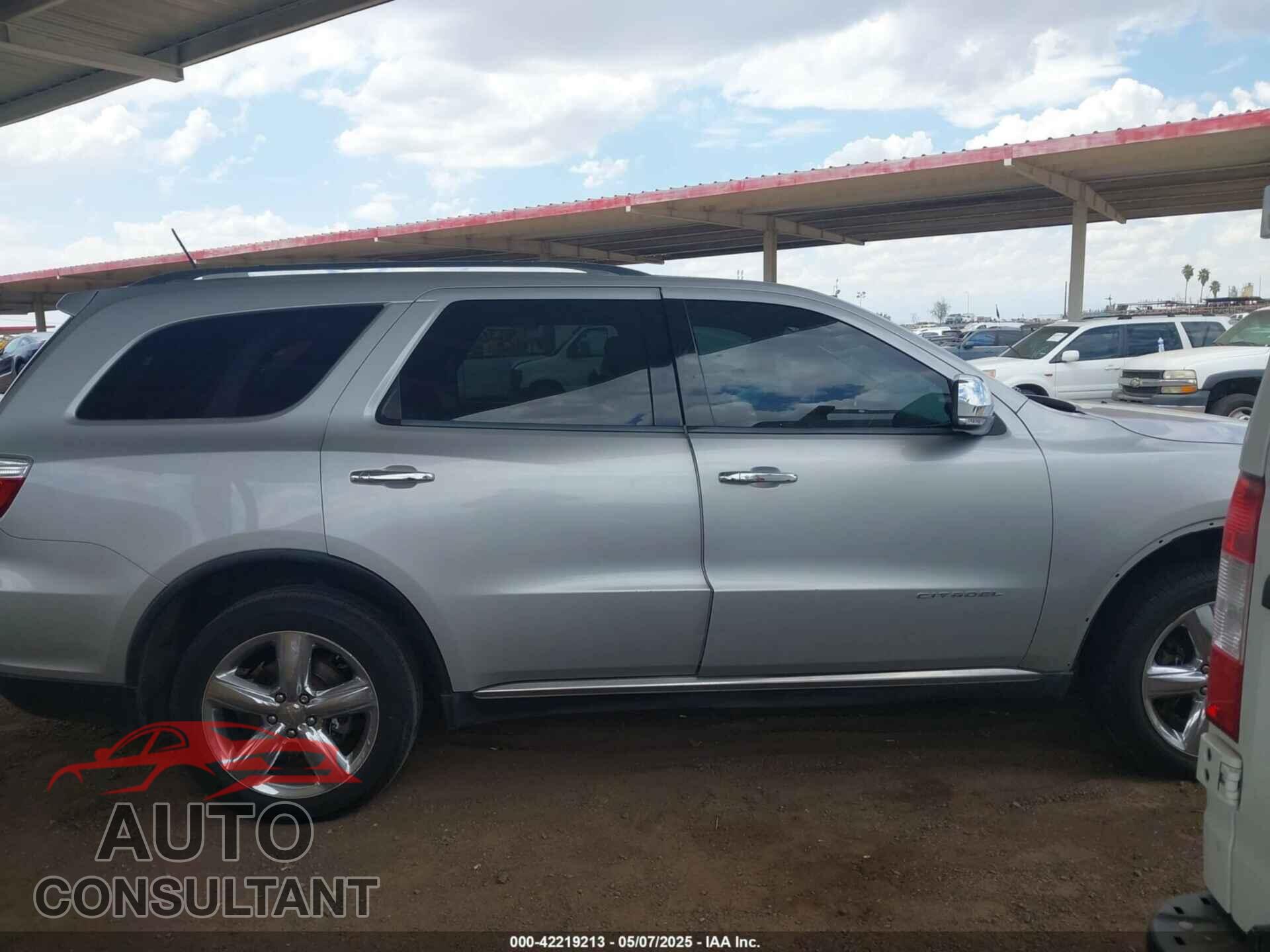DODGE DURANGO 2012 - 1C4RDJEG6CC100730