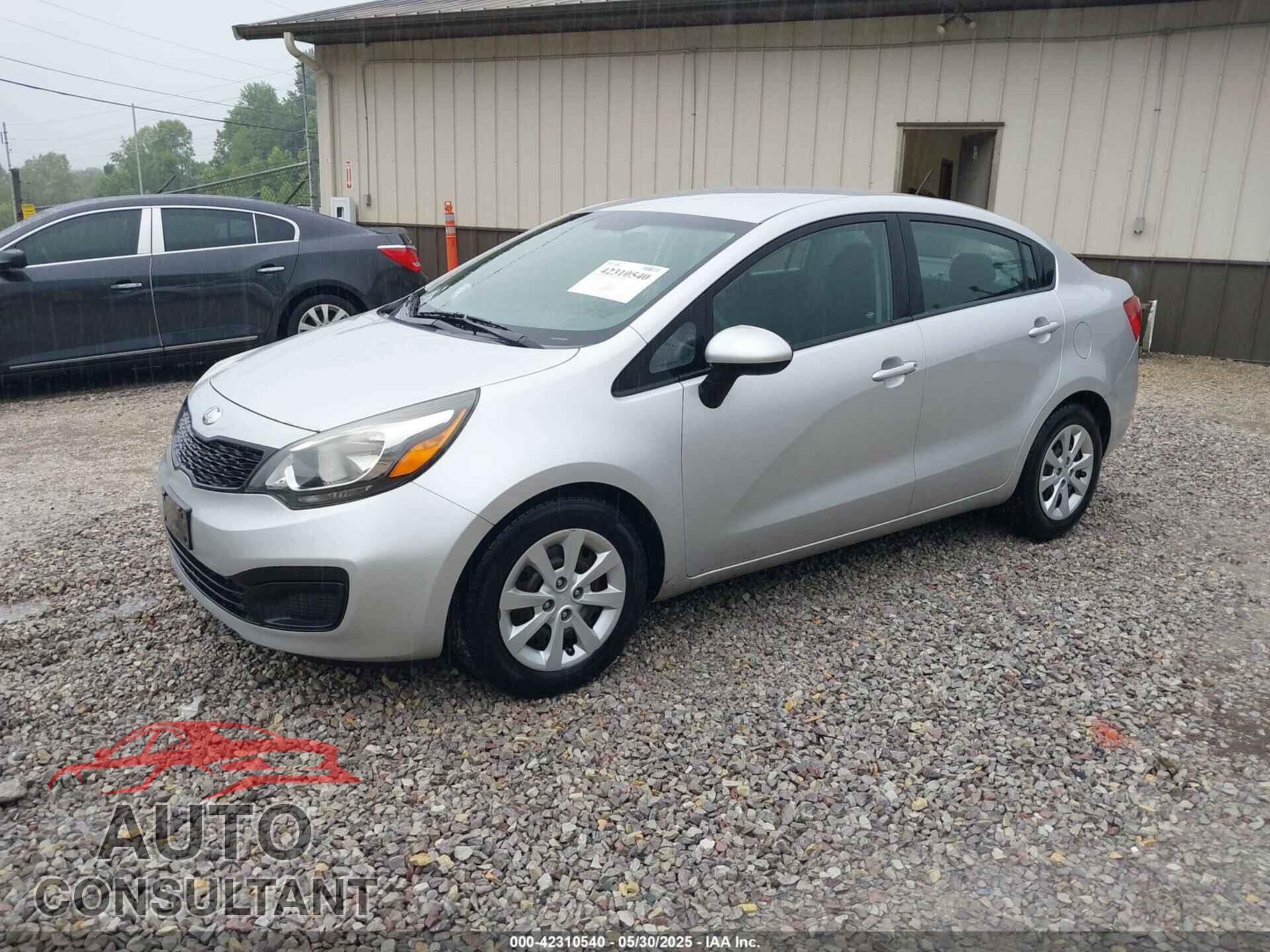 KIA RIO 2013 - KNADM4A31D6272465