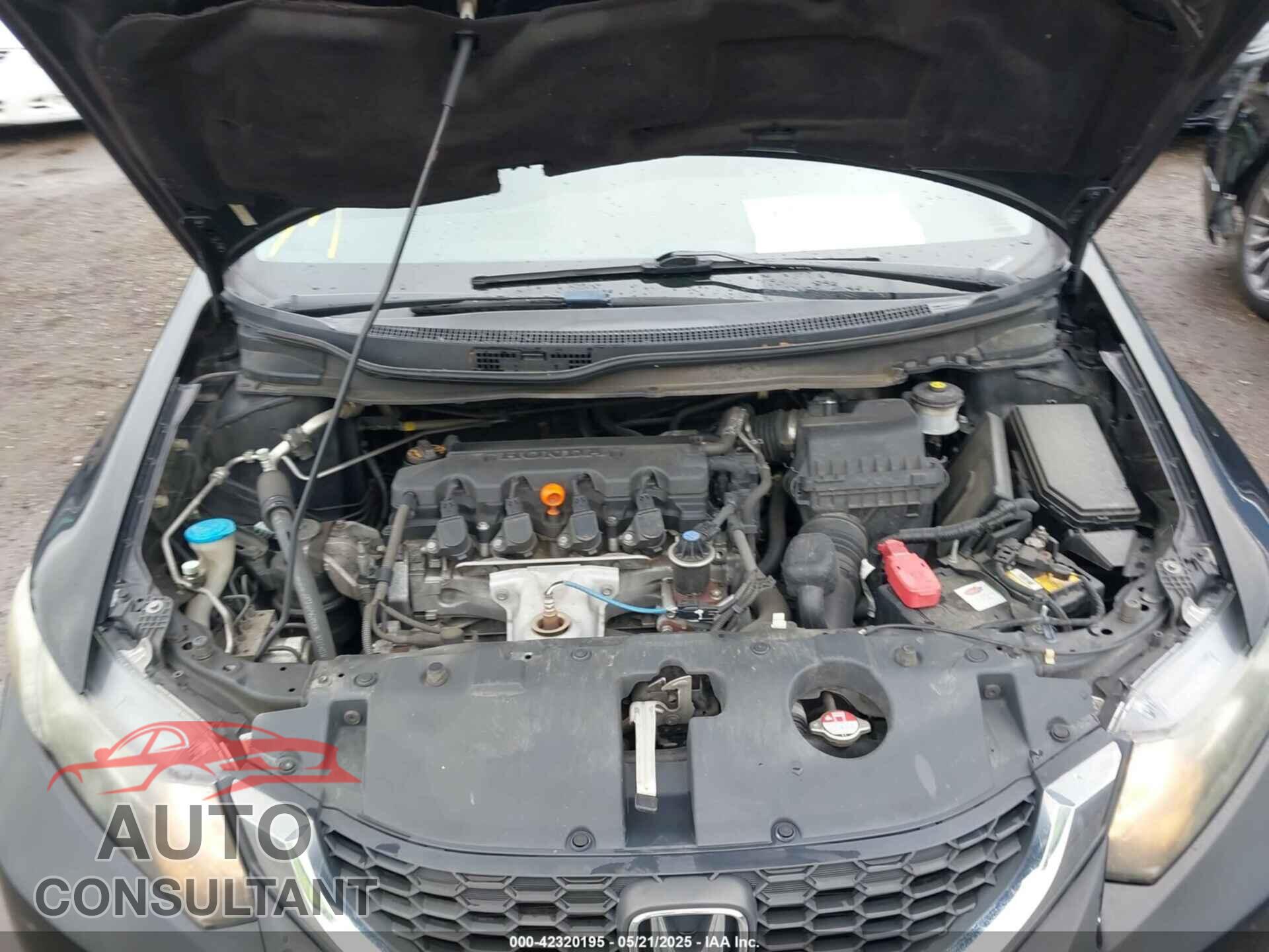 HONDA CIVIC 2013 - 19XFB2F58DE273140