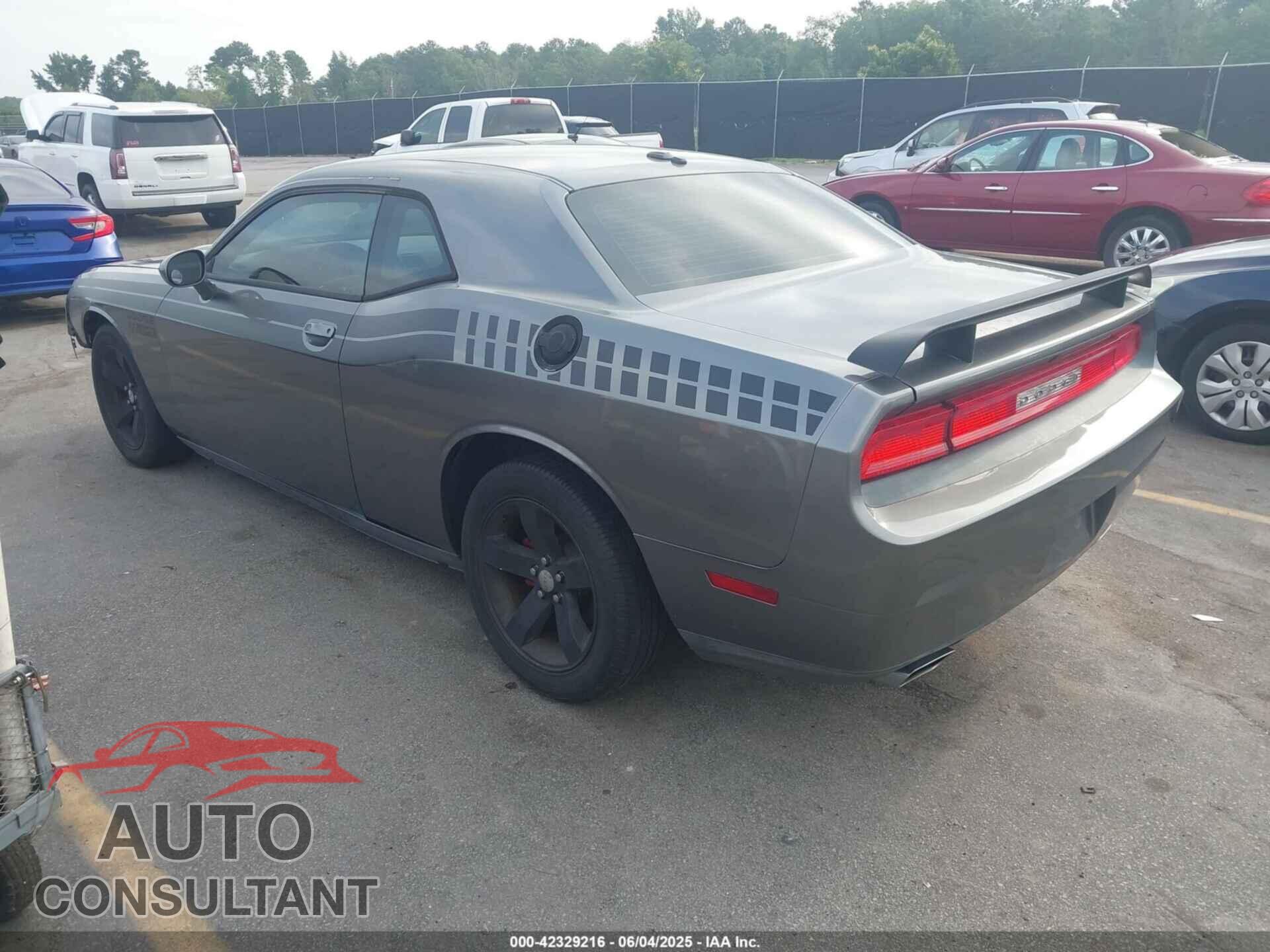 DODGE CHALLENGER 2012 - 2C3CDYAG5CH135359