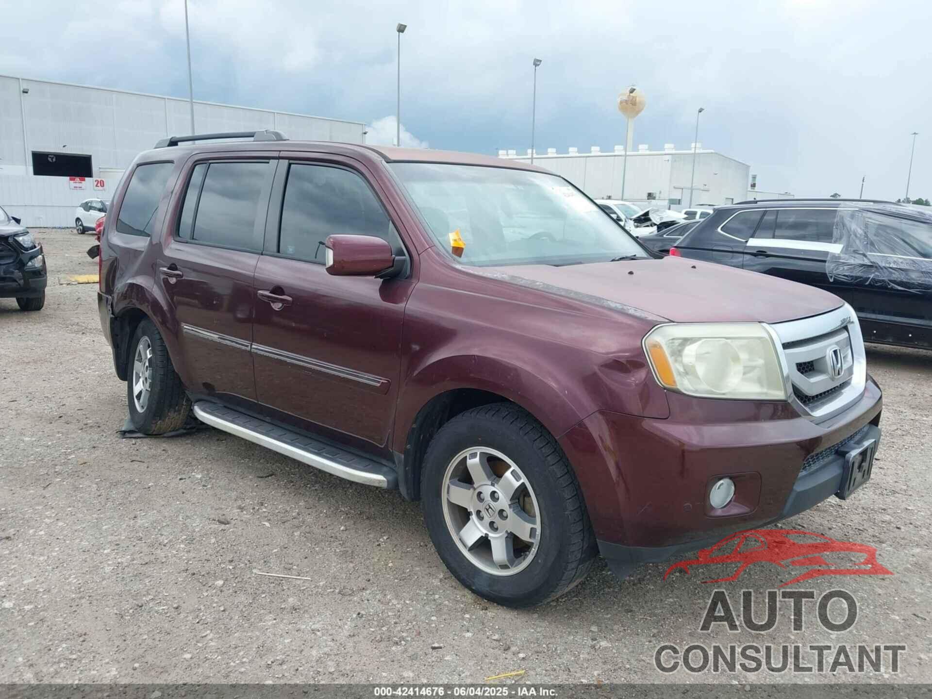 HONDA PILOT 2011 - 5FNYF4H90BB081811