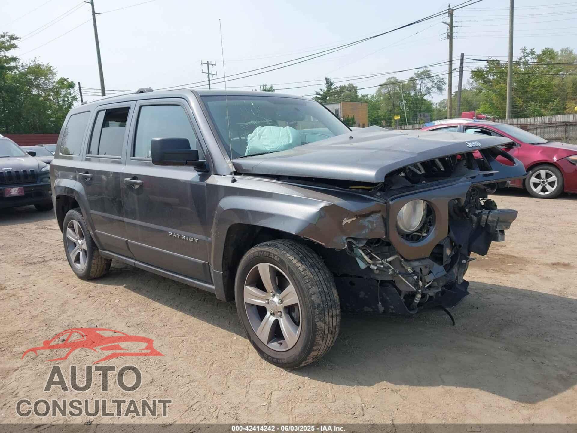 JEEP PATRIOT 2017 - 1C4NJPFA3HD209278