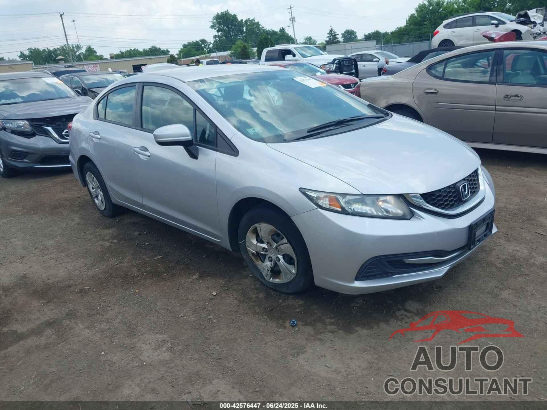 HONDA CIVIC 2015 - 19XFB2F58FE286148