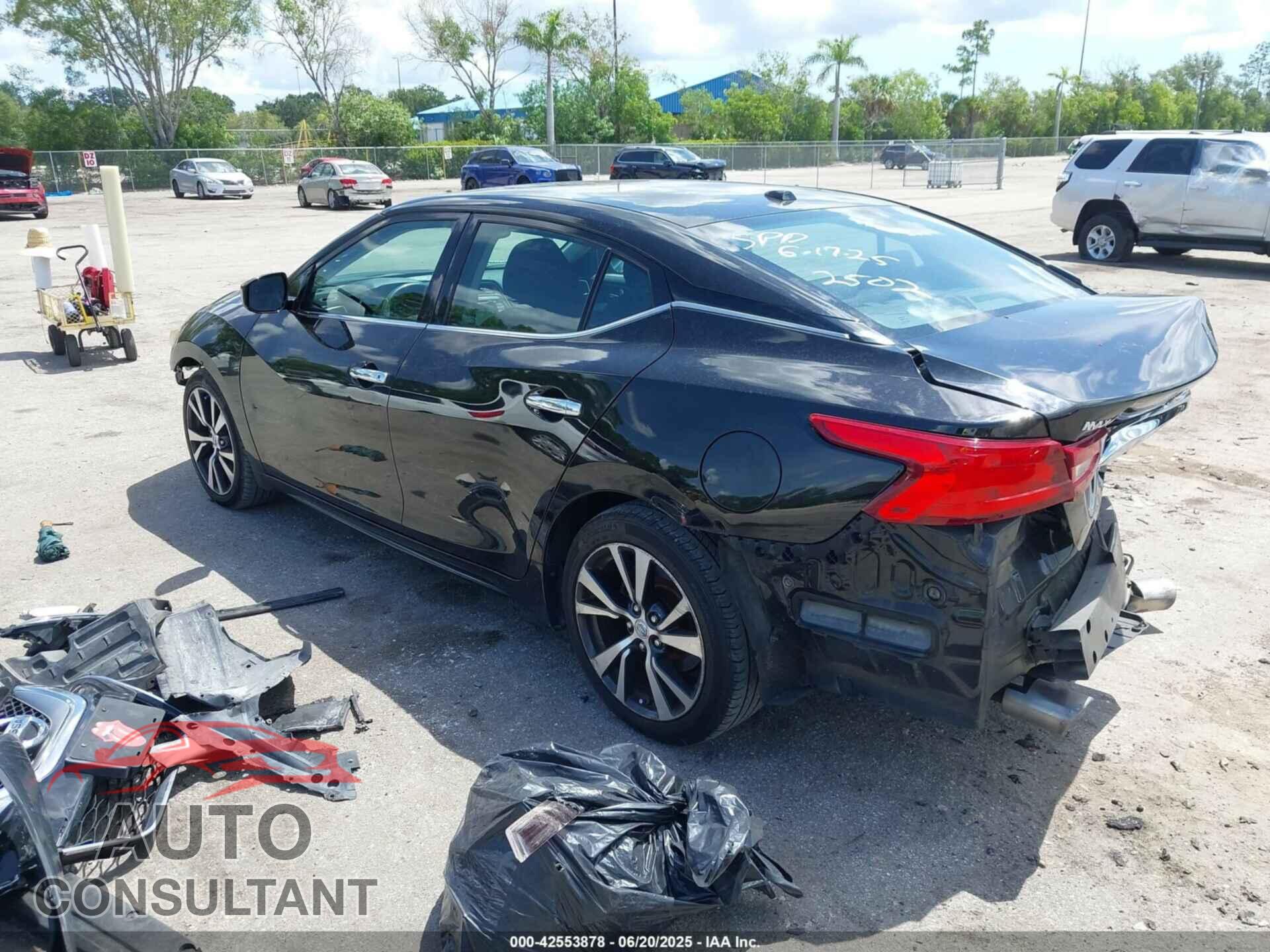 NISSAN MAXIMA 2017 - 1N4AA6AP6HC420197