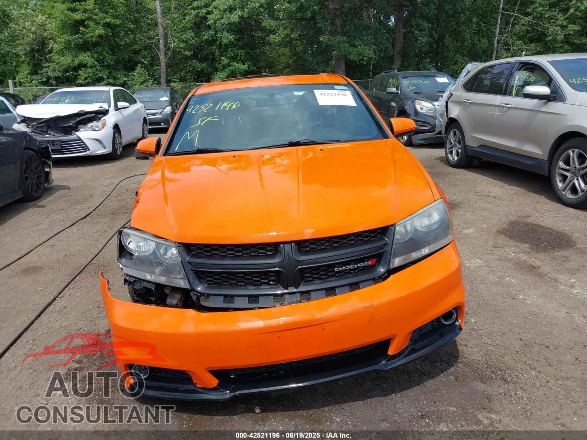 DODGE AVENGER 2014 - 1C3CDZCB7EN237635