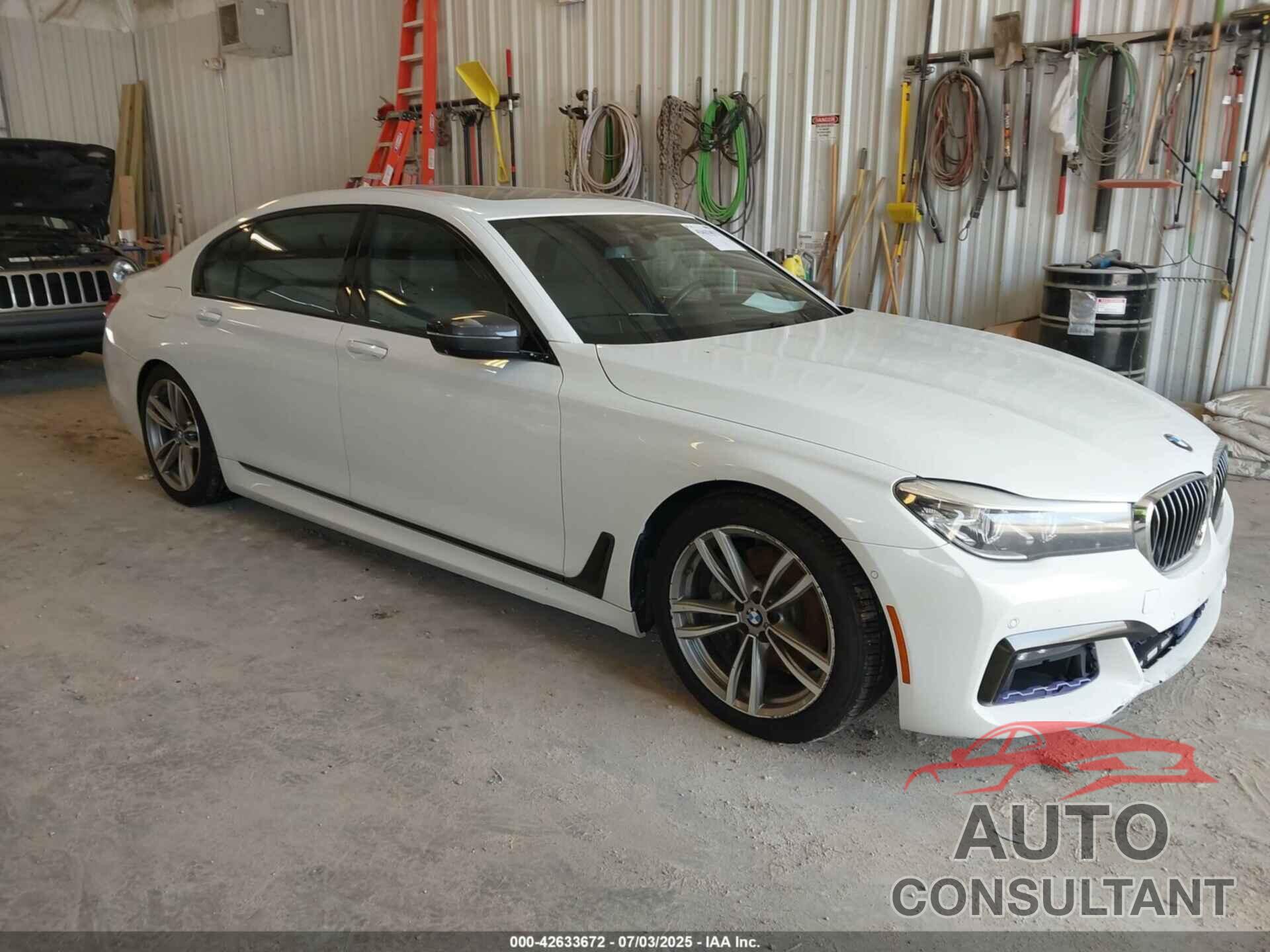 BMW 740I 2017 - WBA7E4C51HGU99194