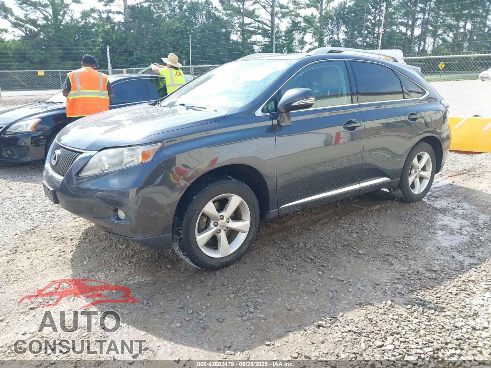 LEXUS RX 350 2011 - 2T2BK1BA2BC114357