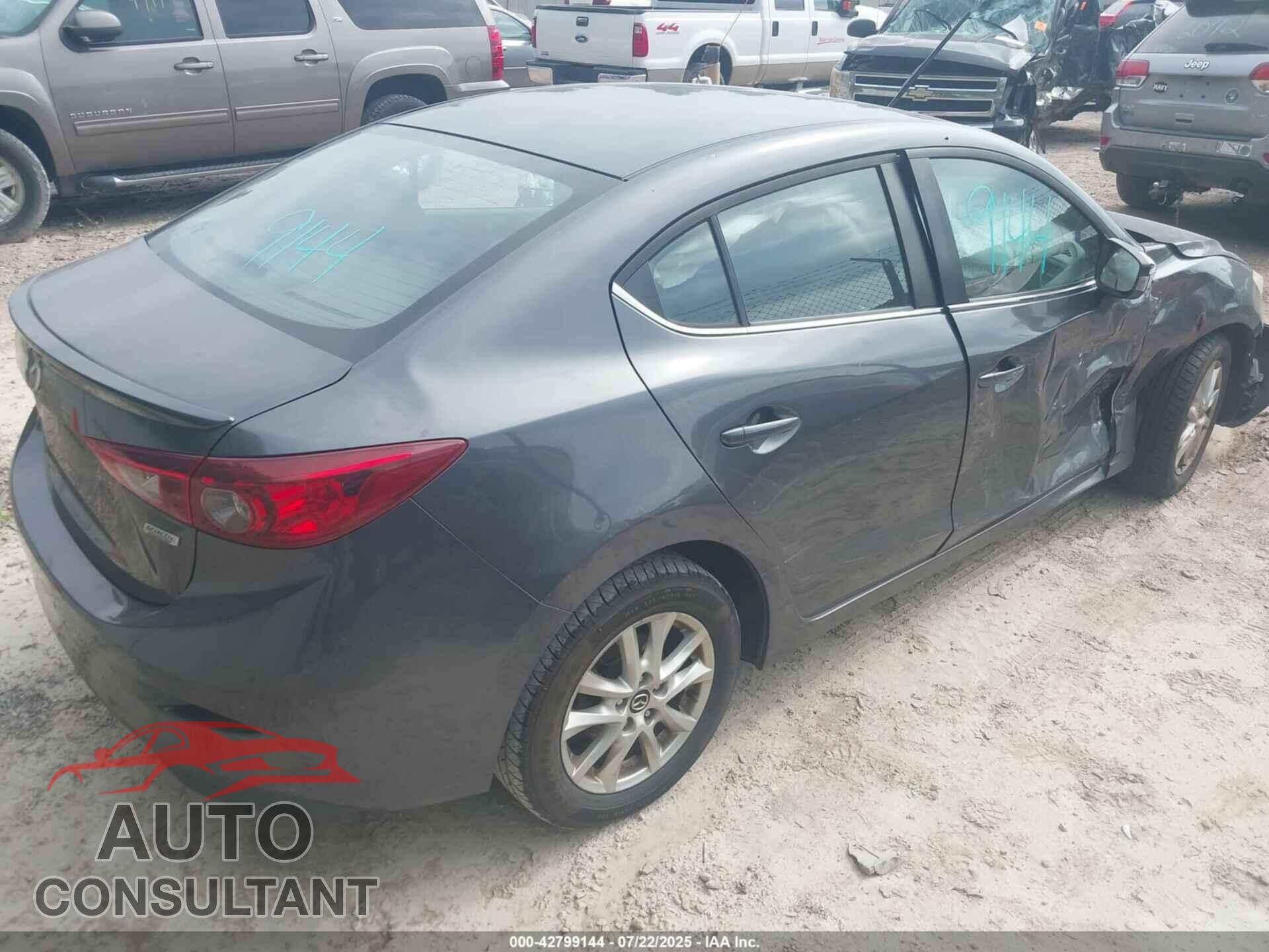 MAZDA MAZDA3 2014 - JM1BM1V77E1125958