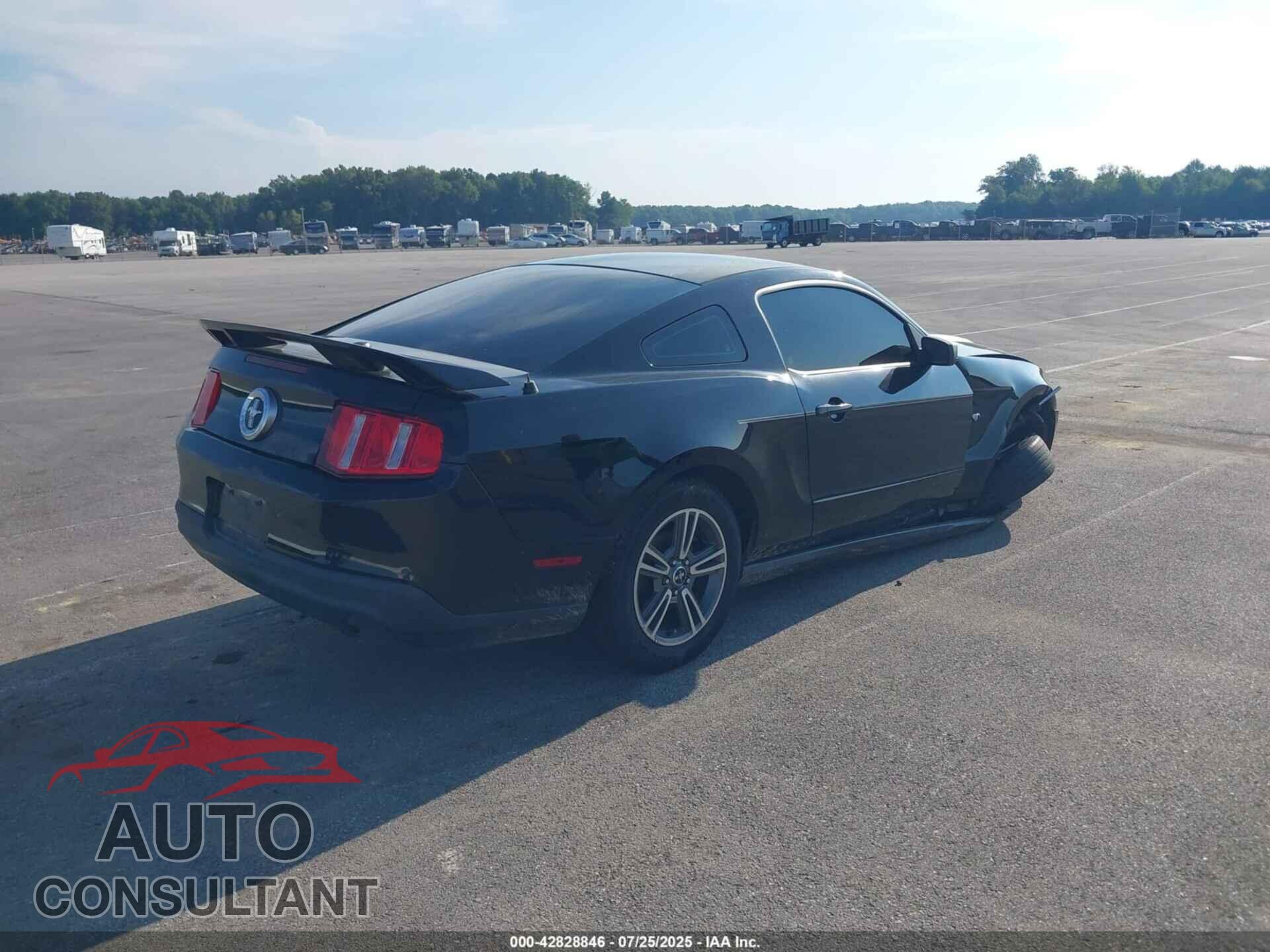 FORD MUSTANG 2010 - 1ZVBP8AN6A5114423