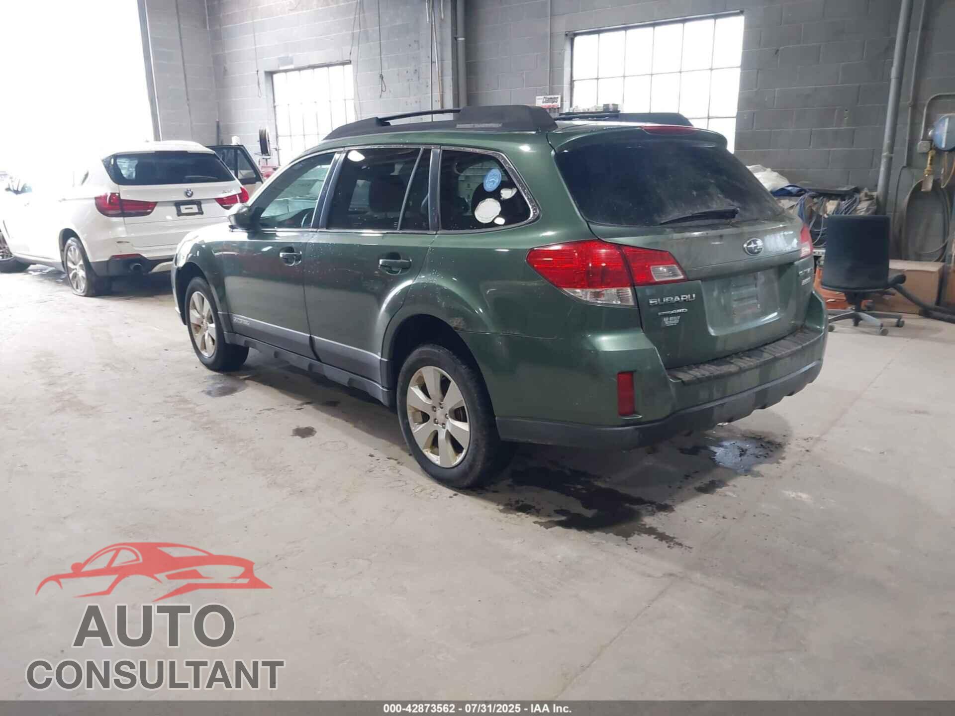 SUBARU OUTBACK 2011 - 4S4BRBCC1B3331392